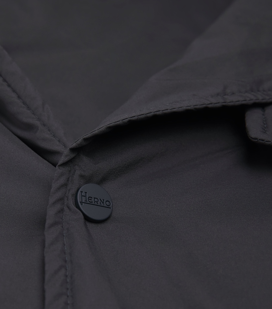 Chest-Pocket Bomber Jacket BLUE 9200 Image 6