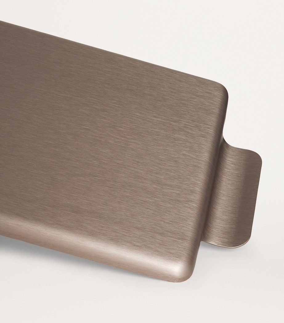 Pressed Serving Tray (17.5cm x 35cm) MOCHA Image 3