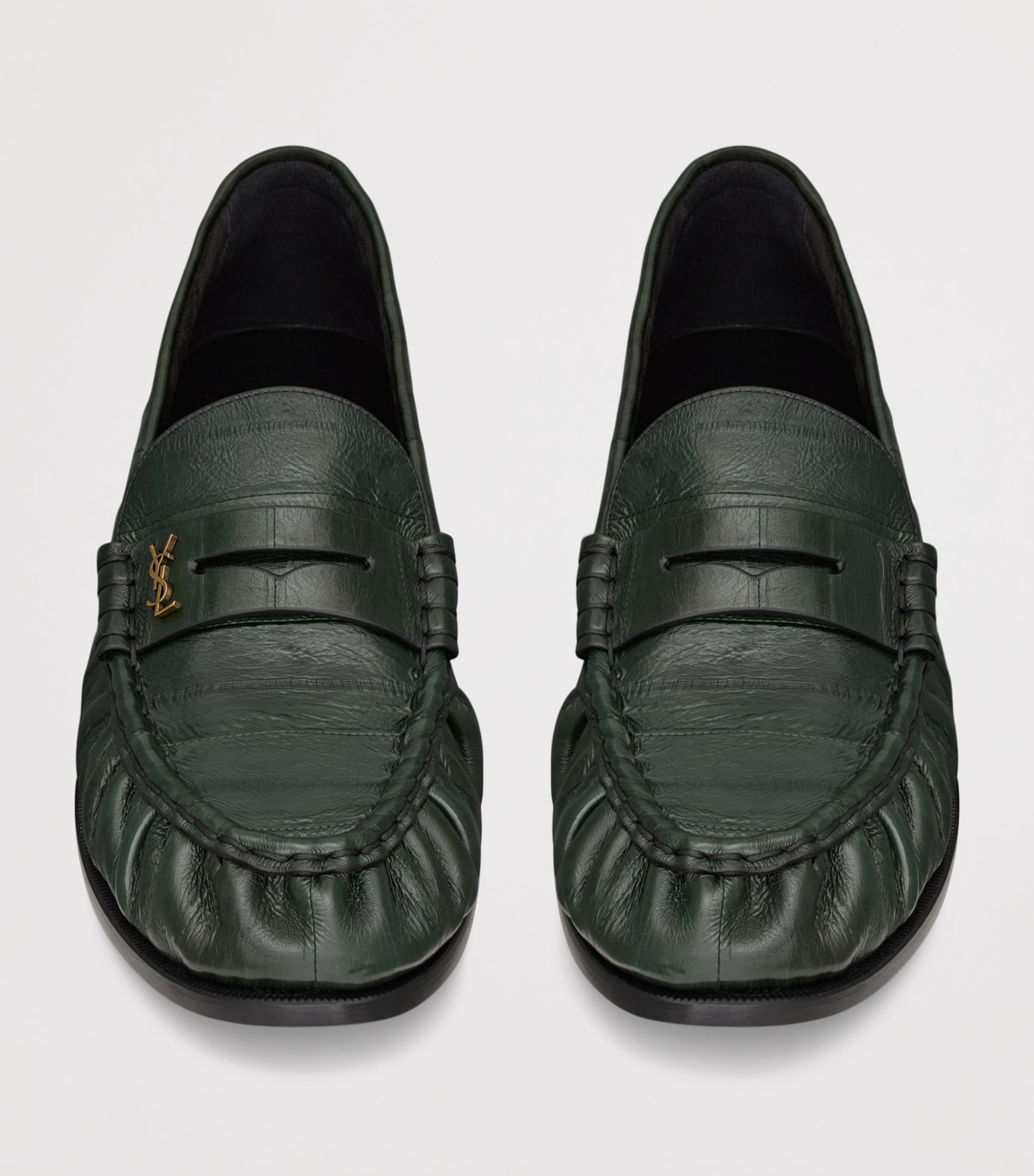 Saint Laurent Leather Le Loafers Image 3