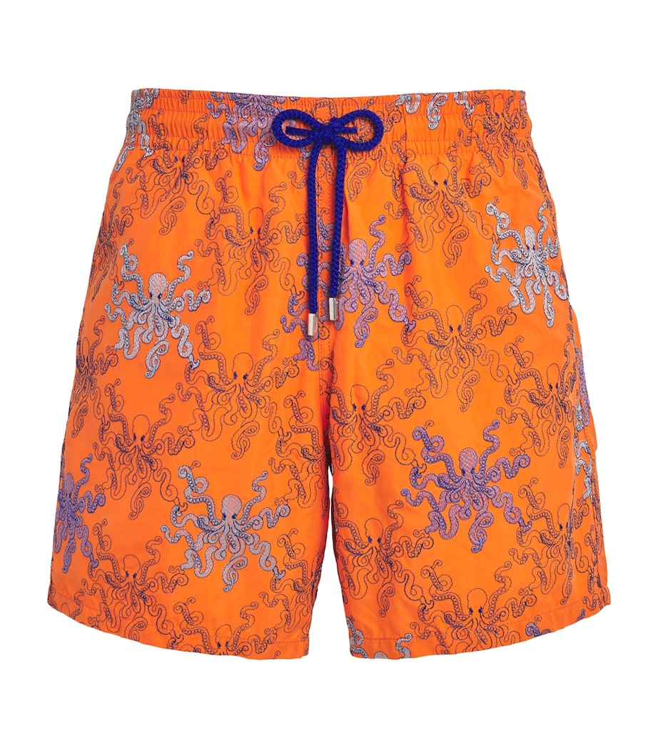 Vilebrequin Mens Embroidered Octopus Swim Shorts Vitamine Image 1