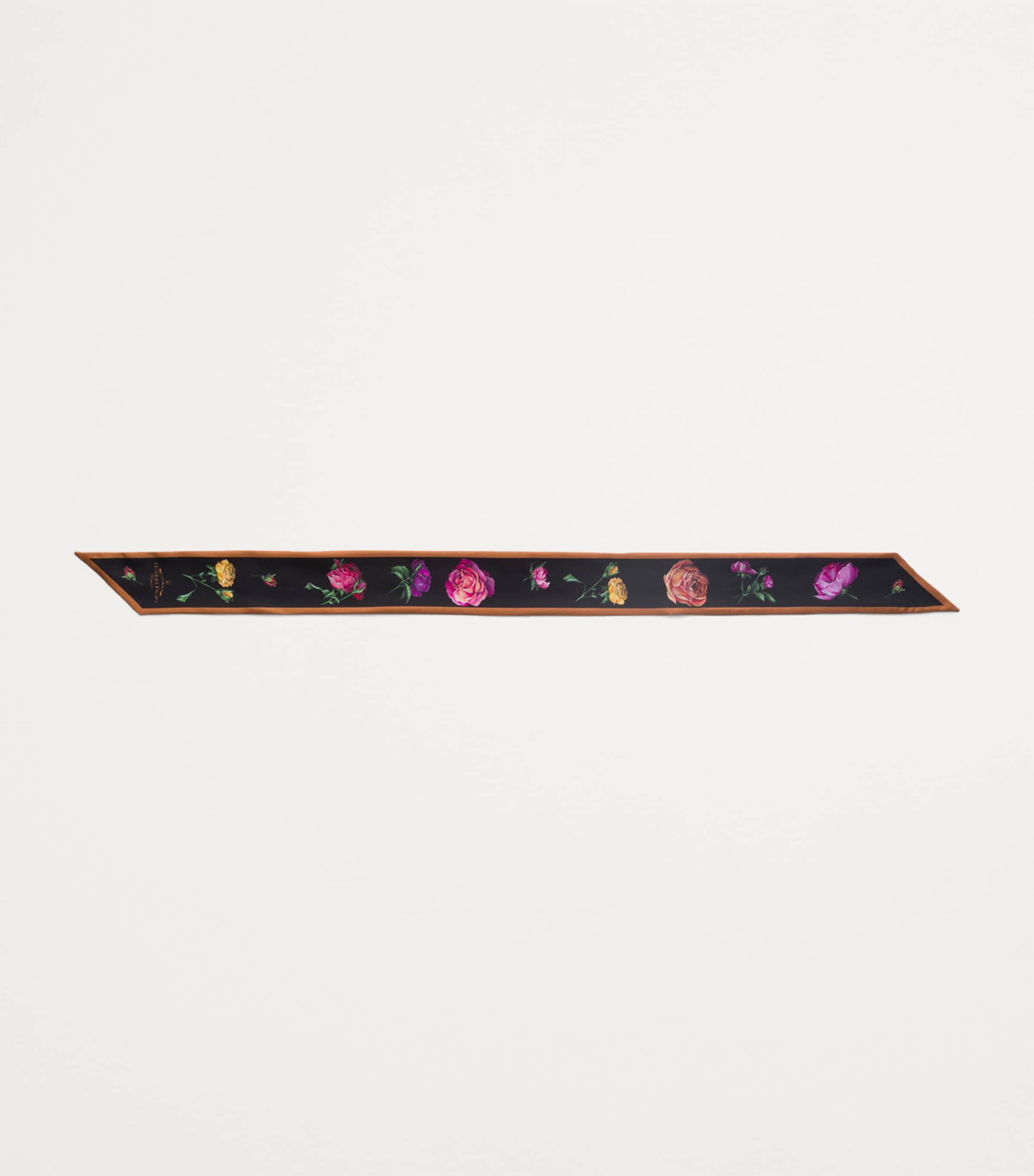 Prada Silk Twill Skinny Scarf Image 2