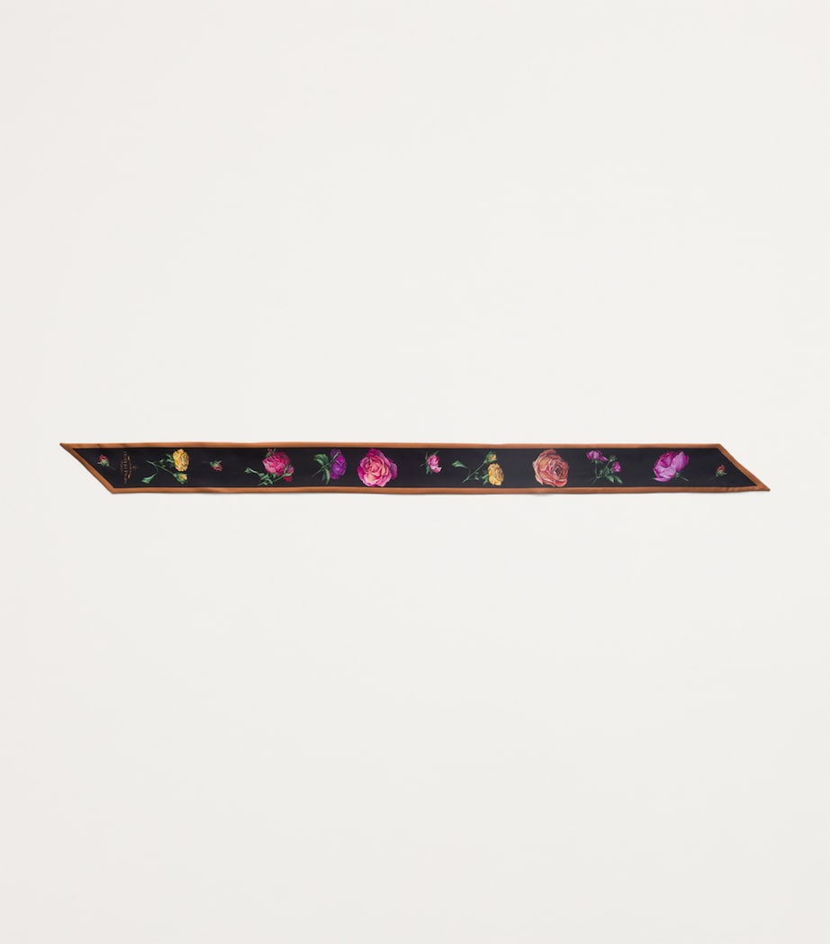 Prada Silk Twill Skinny Scarf Image 2