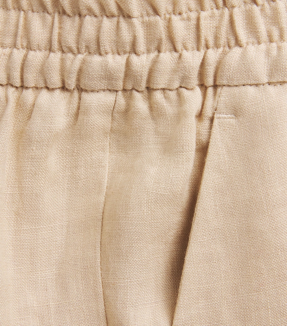 Linen Wide-Leg Trousers SABBIA Image 5
