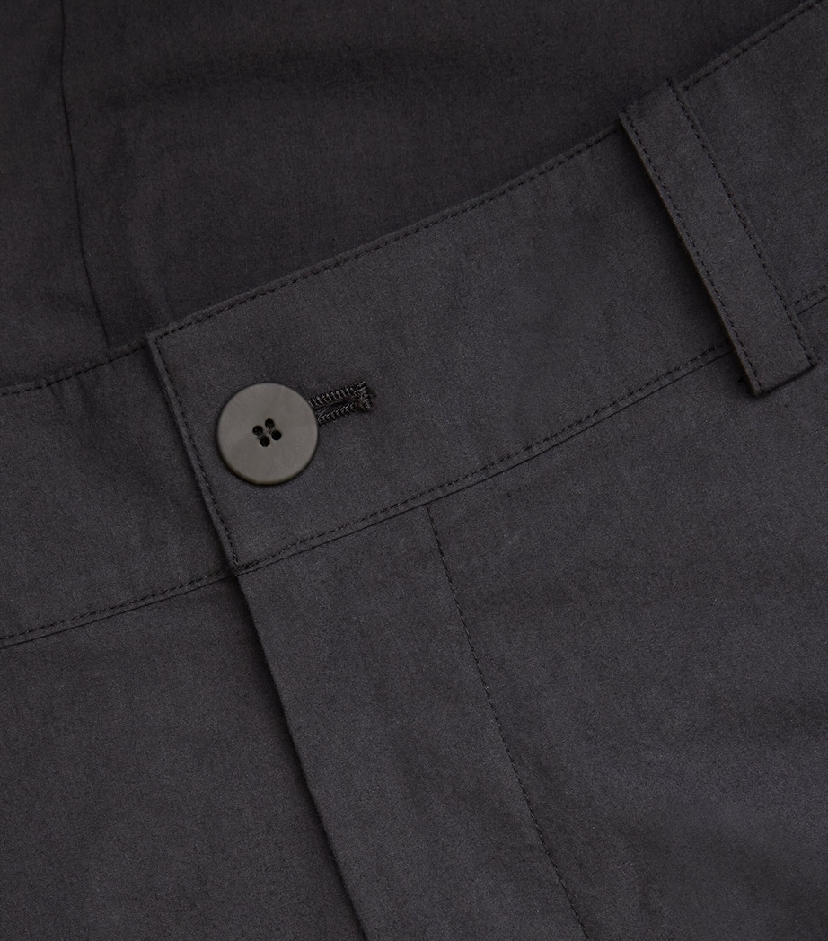 Cotton Relaxed Trousers GRAPHITE Image 5