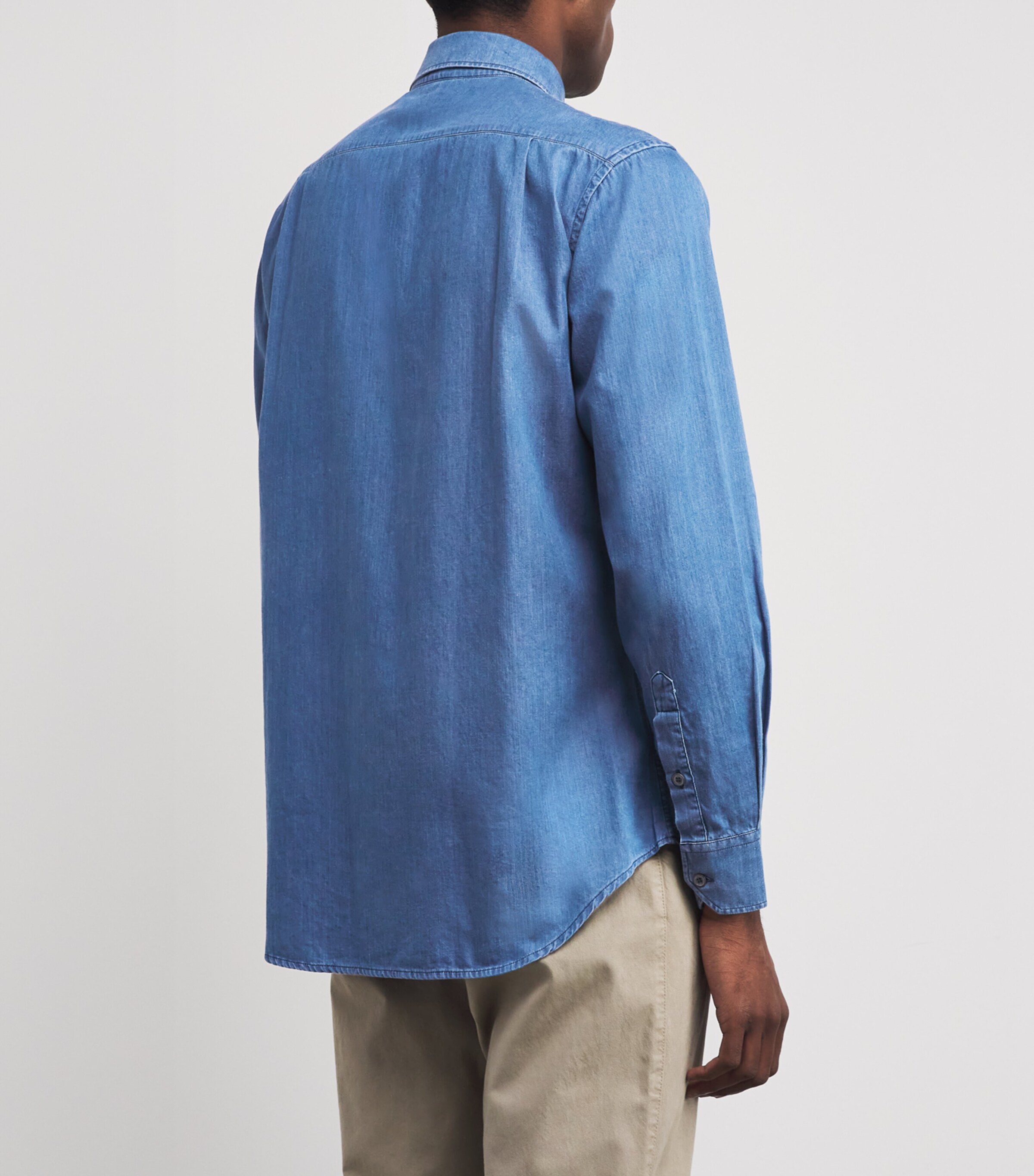 Denim Shirt BLUE Image 4