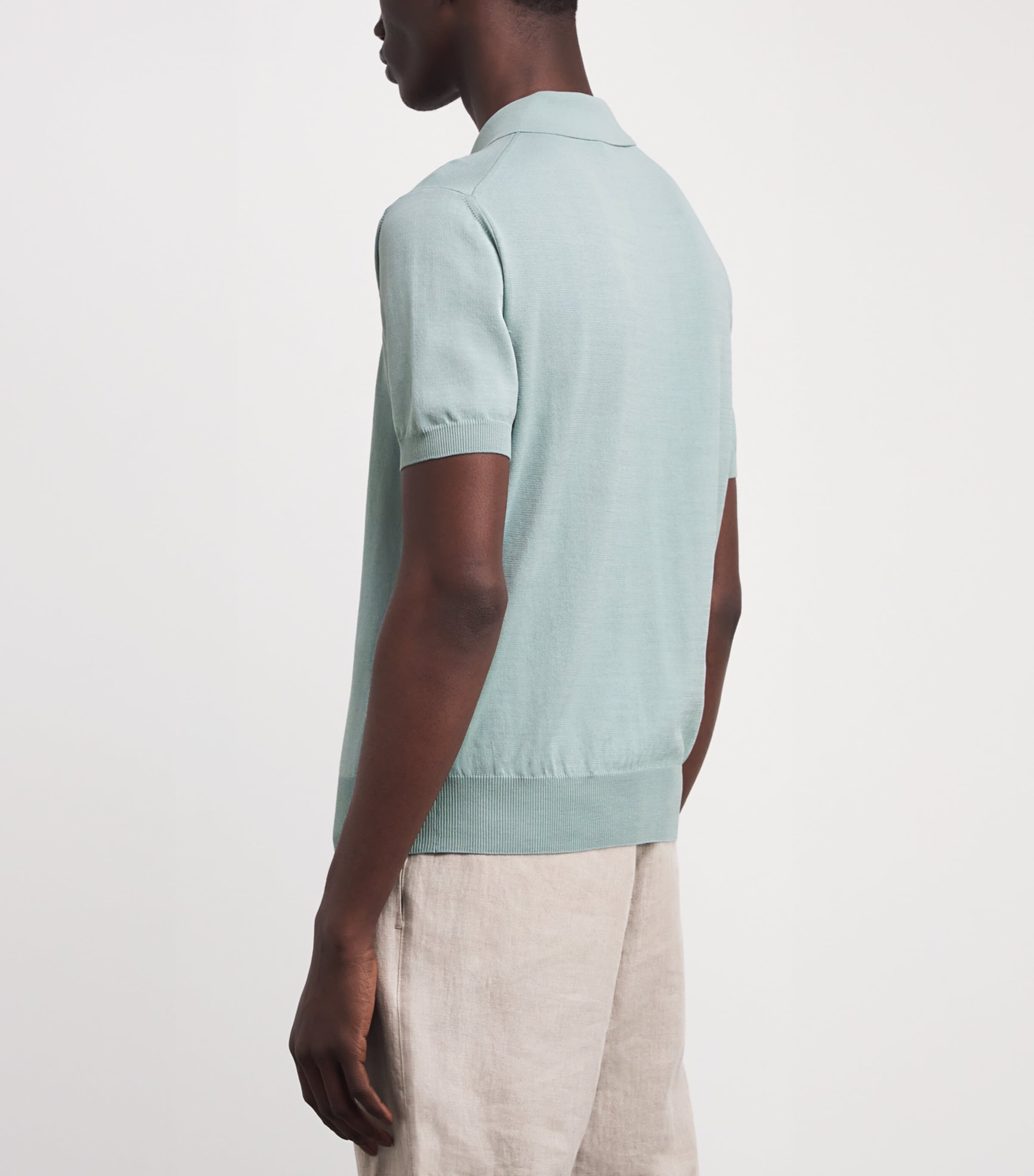 Cotton Polo Shirt 834 Image 4