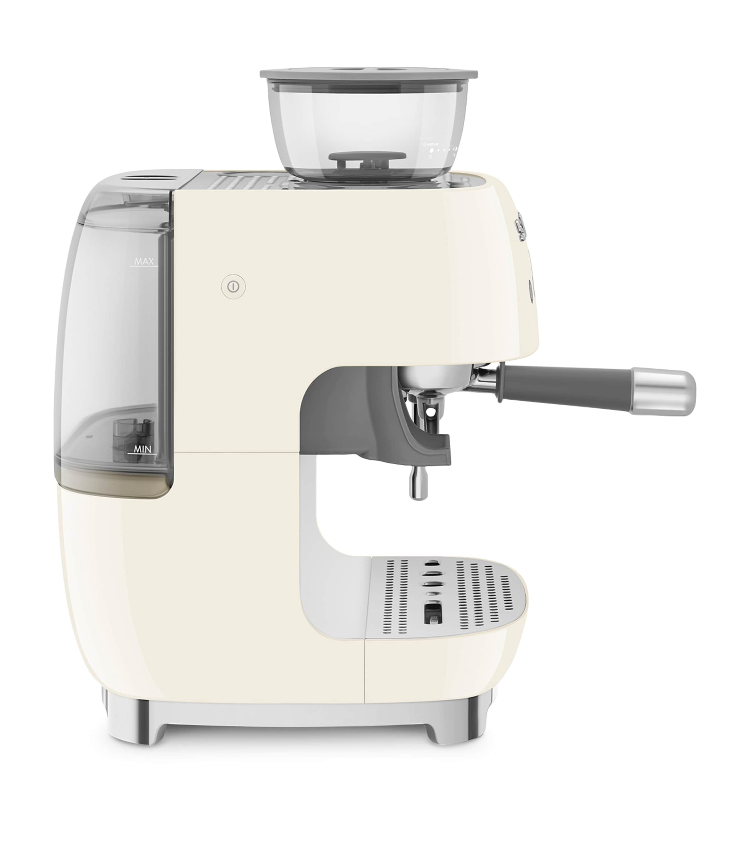 EGF03CRUK Espresso Coffee Machine with Grinder CREAM Image 4