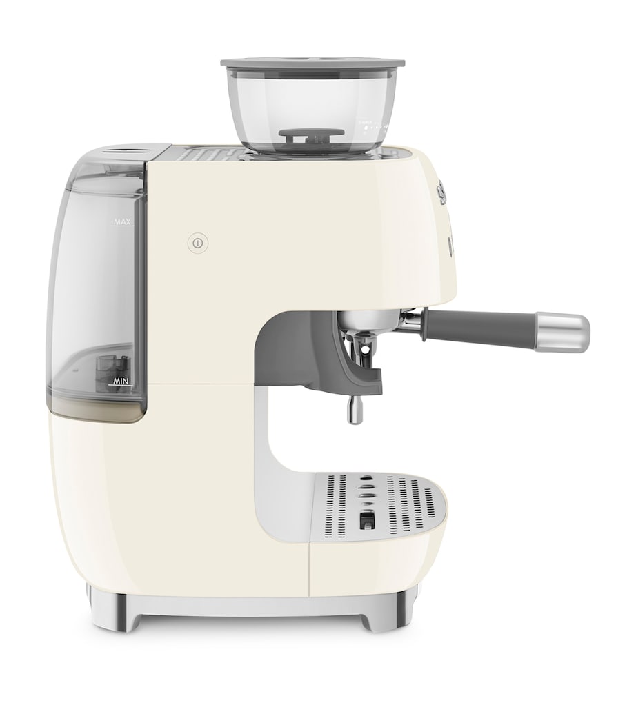 EGF03CRUK Espresso Coffee Machine with Grinder CREAM Image 4