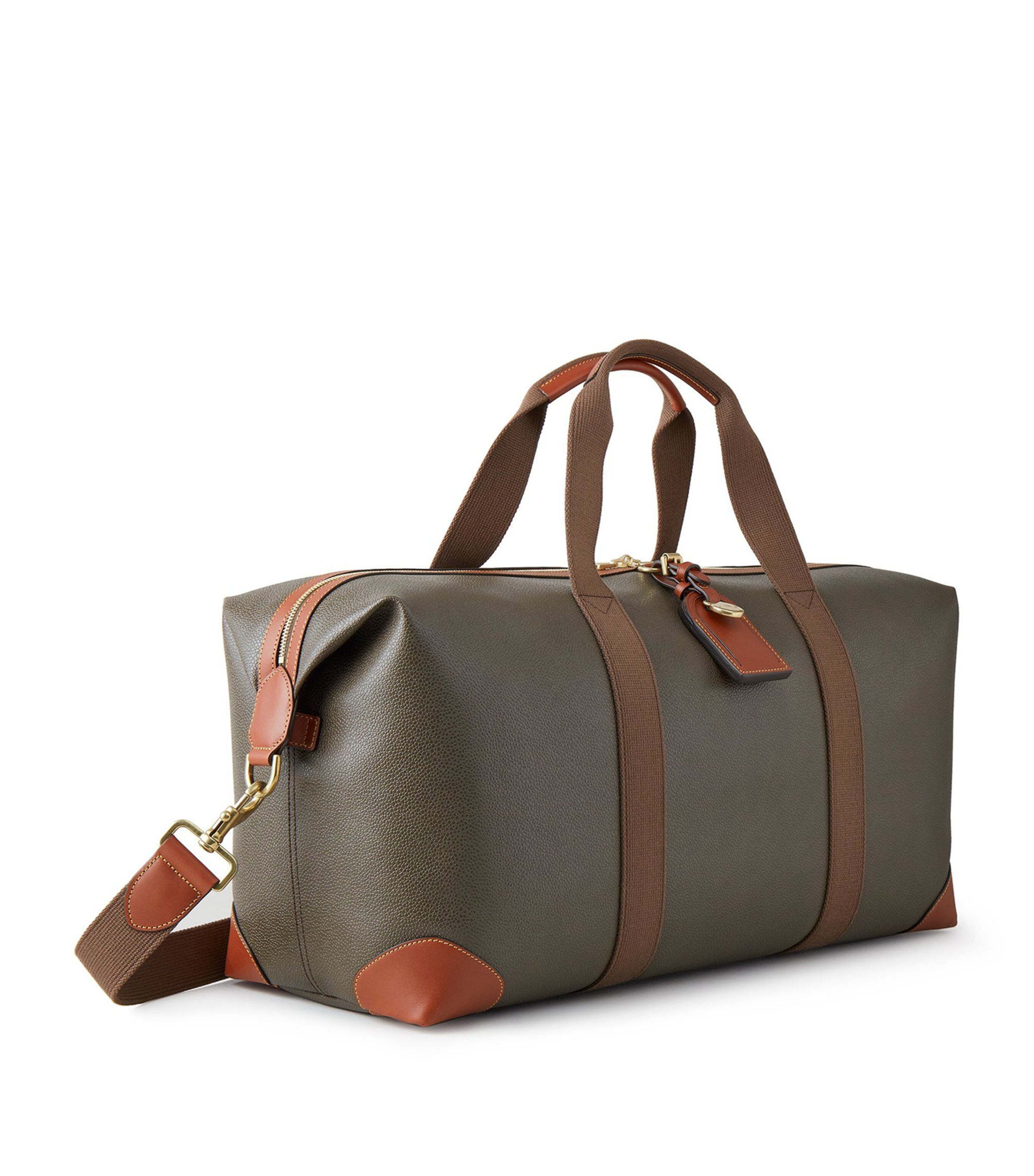 Medium Clipper Holdall MOLE-COGNAC Image 2