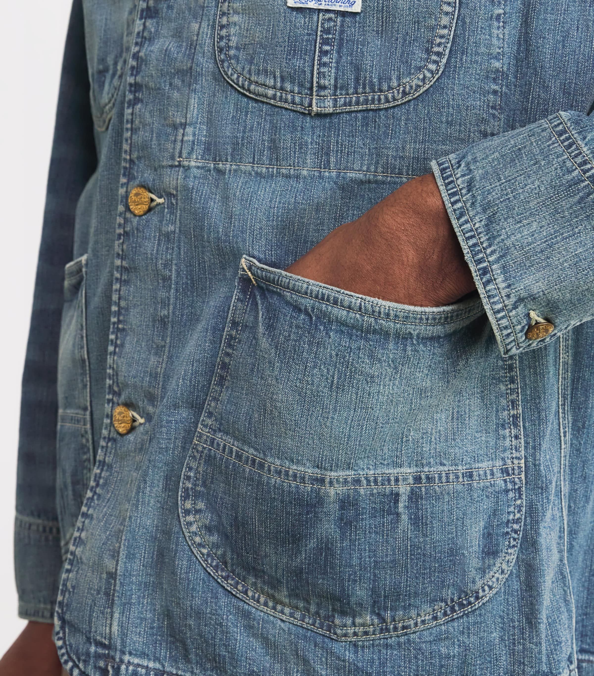 Polo Ralph Lauren Blue Denim Utility Jacket | Harrods UK