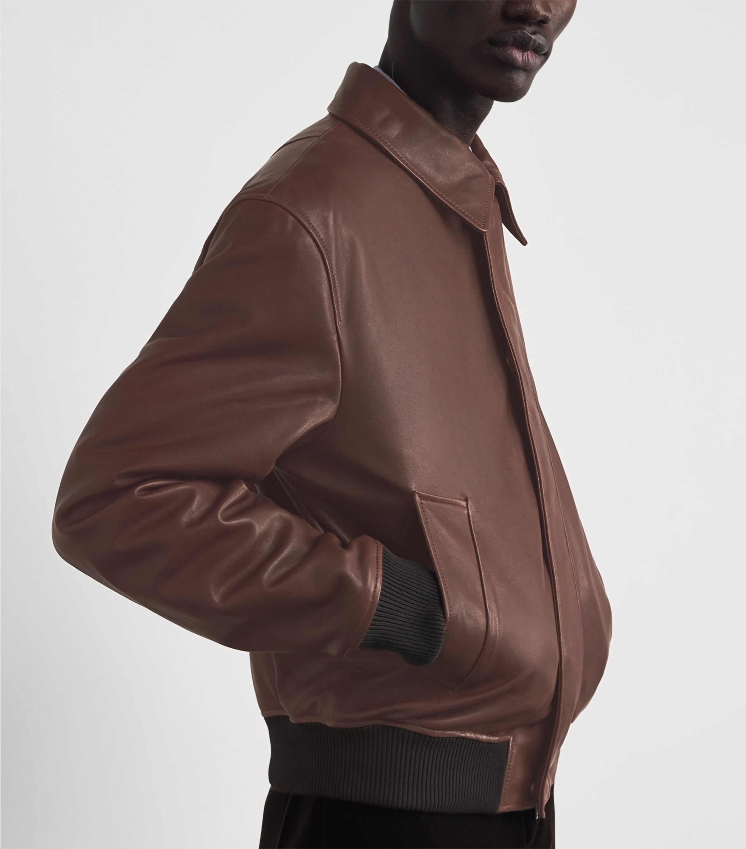 Leather Jacket SEPIA Image 6