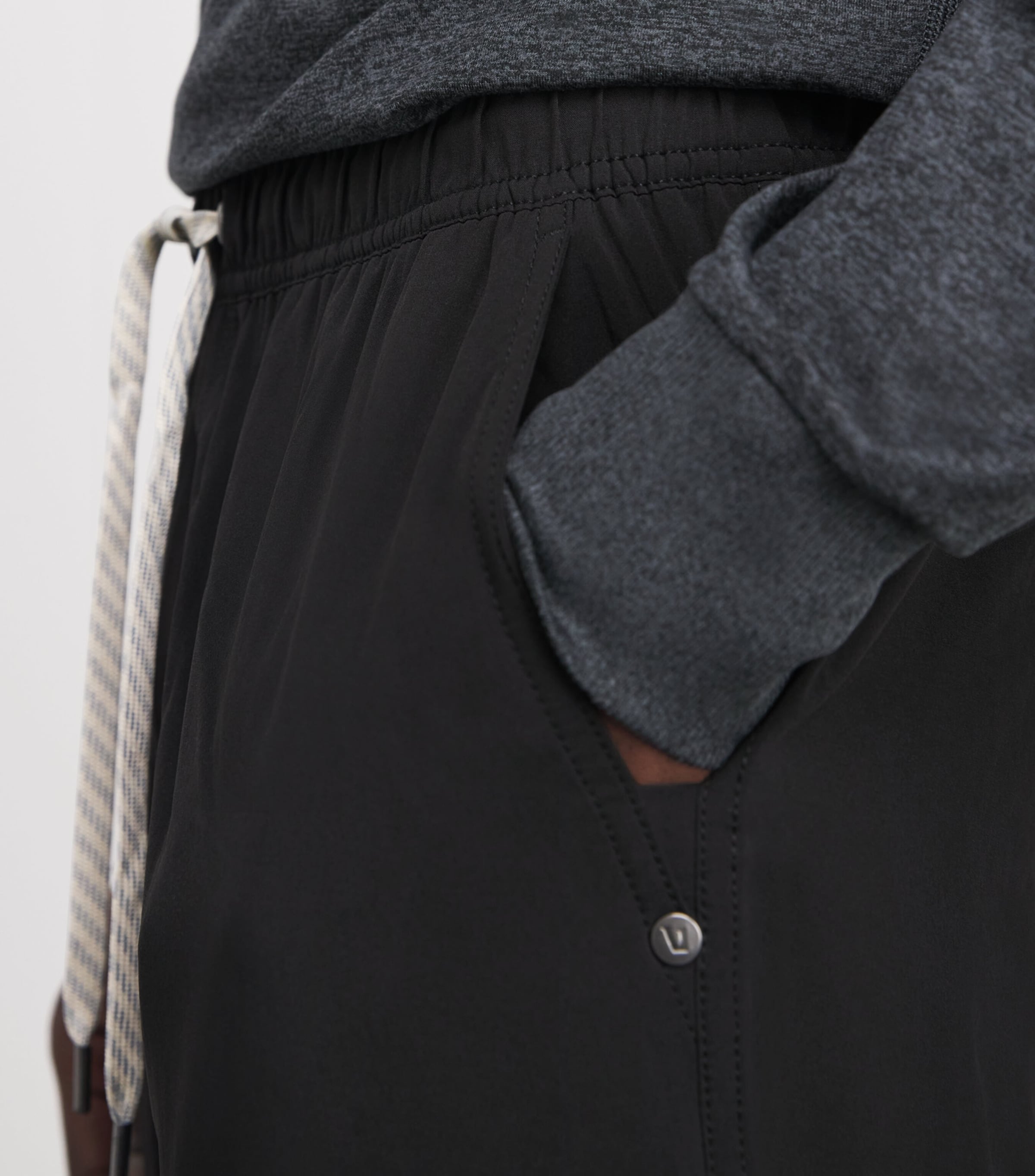 Kore Drawstring Sweatpants BLK/BLACK Image 3