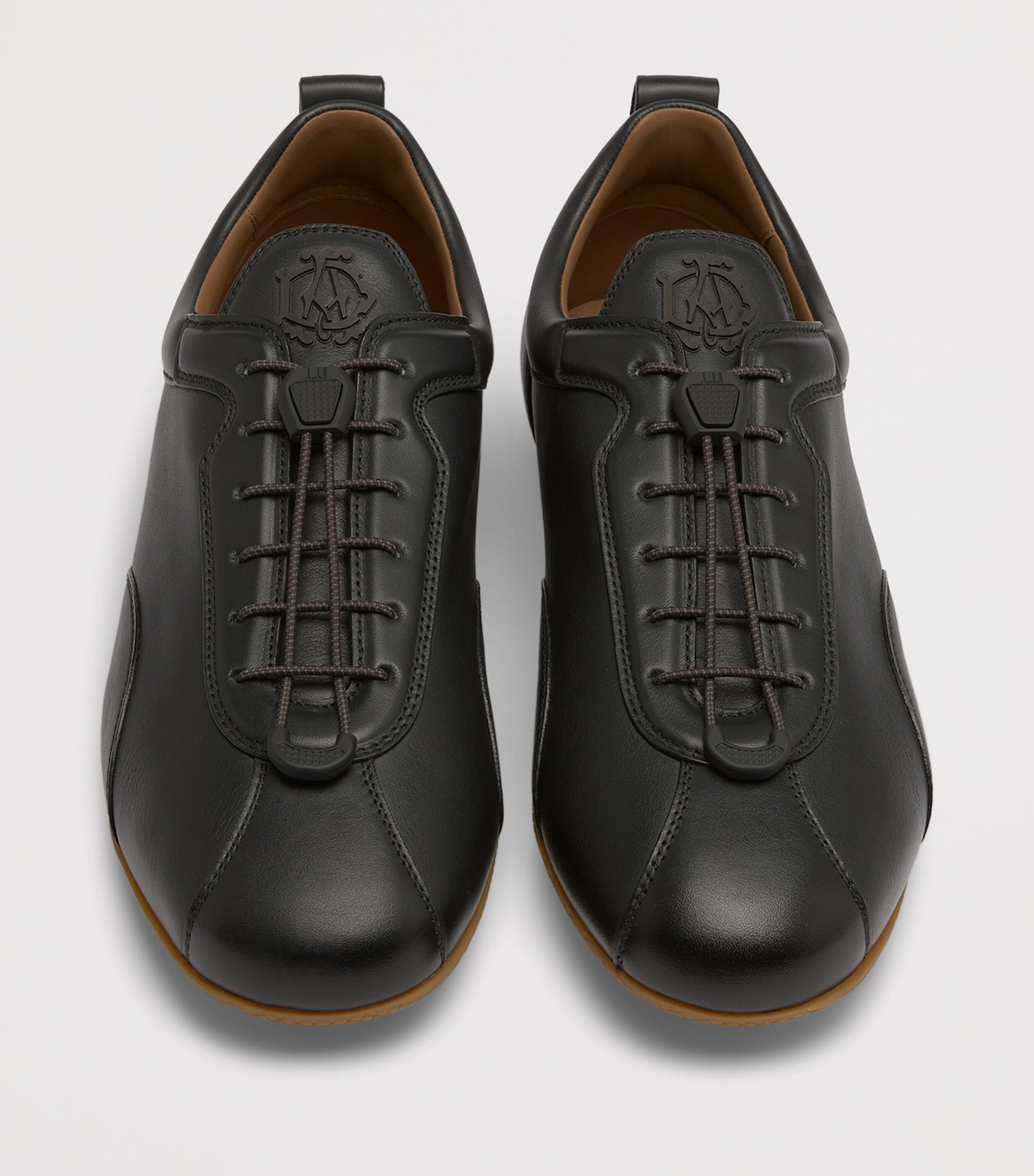 Dunhill Leather Davies Automotive Sneakers Image 5
