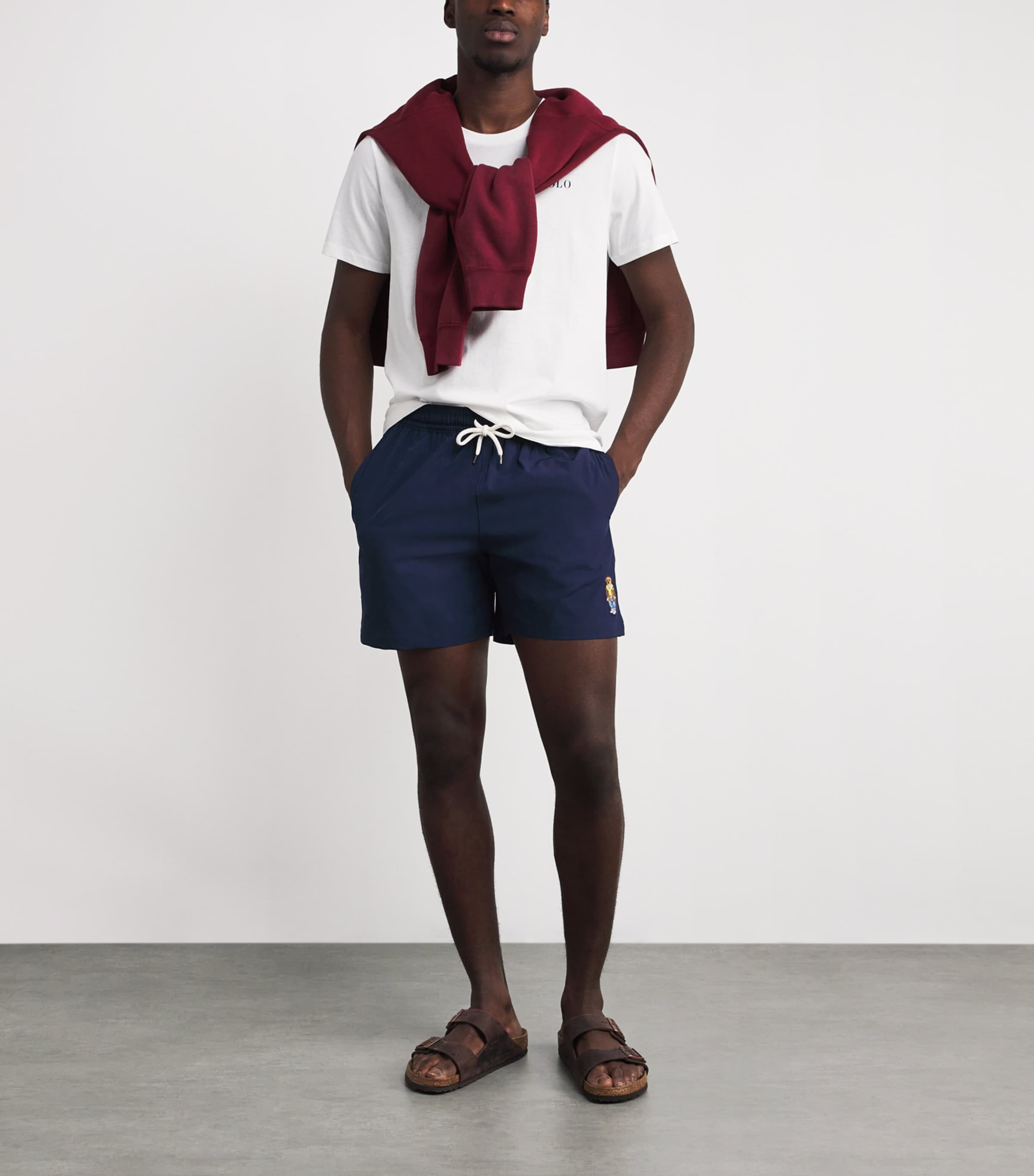 Polo Bear Swim Shorts NAVY Image 2