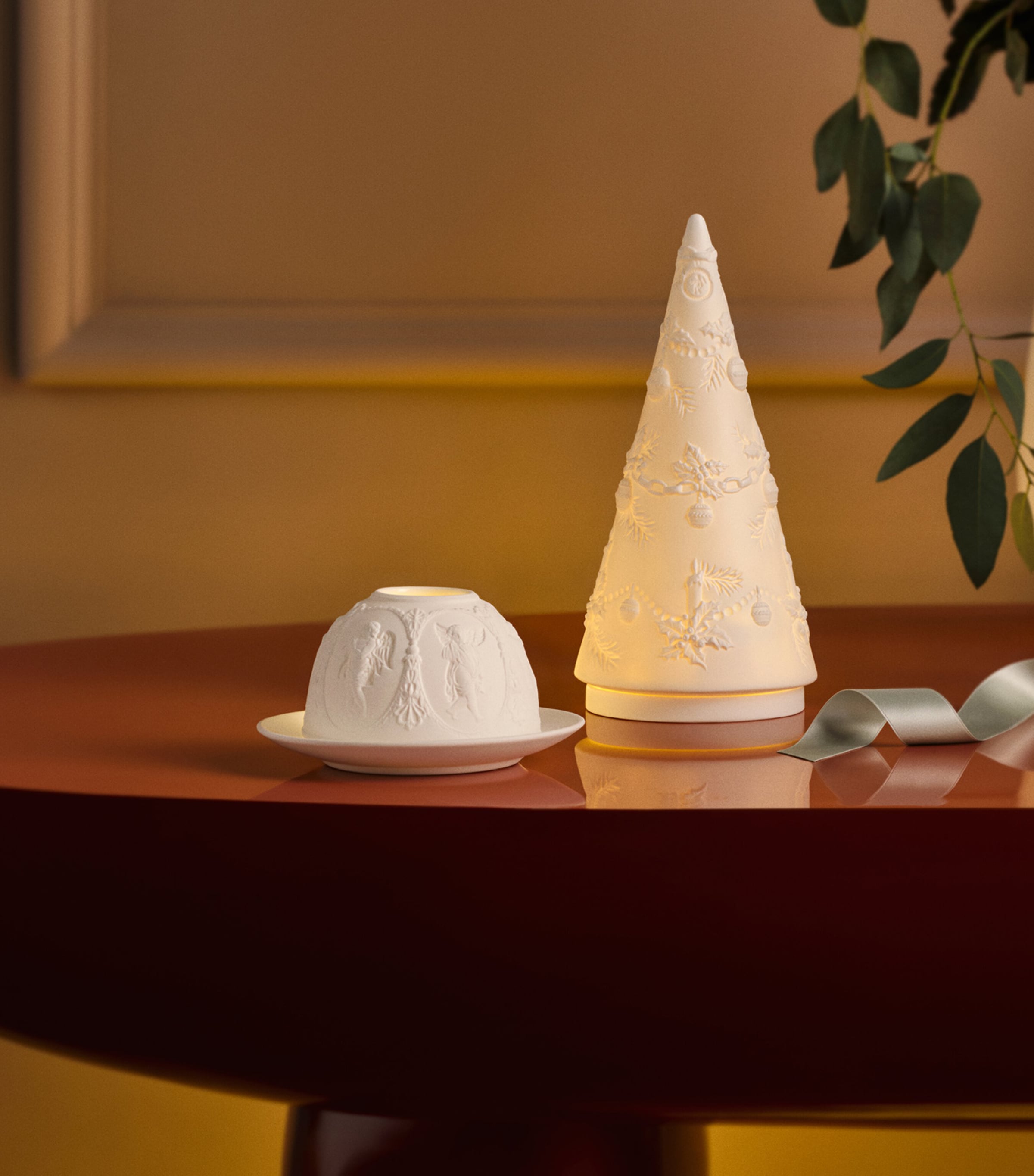 Cherub Lithopane WHITE Image 2