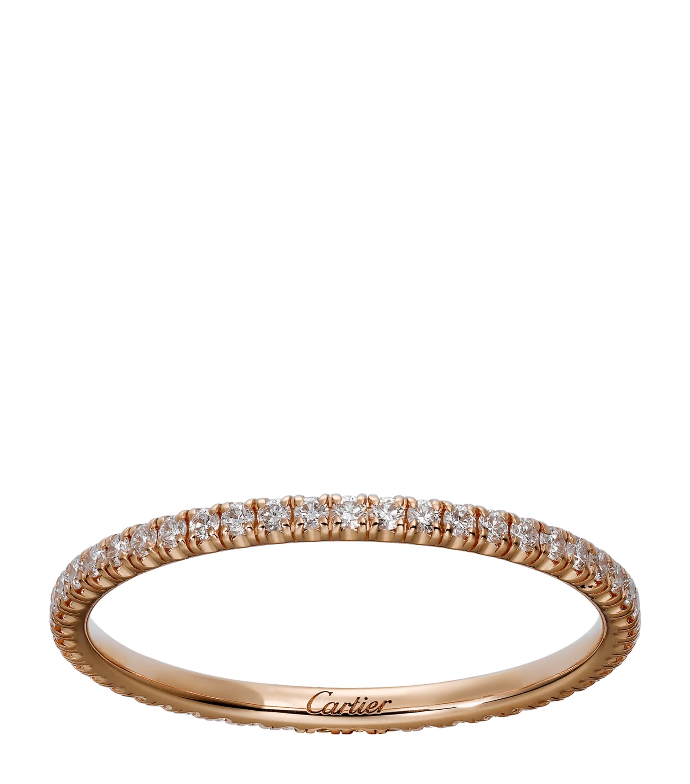 Cartier Rose Gold and Diamond Étincelle de Cartier Wedding Band Rose Gold Image 1