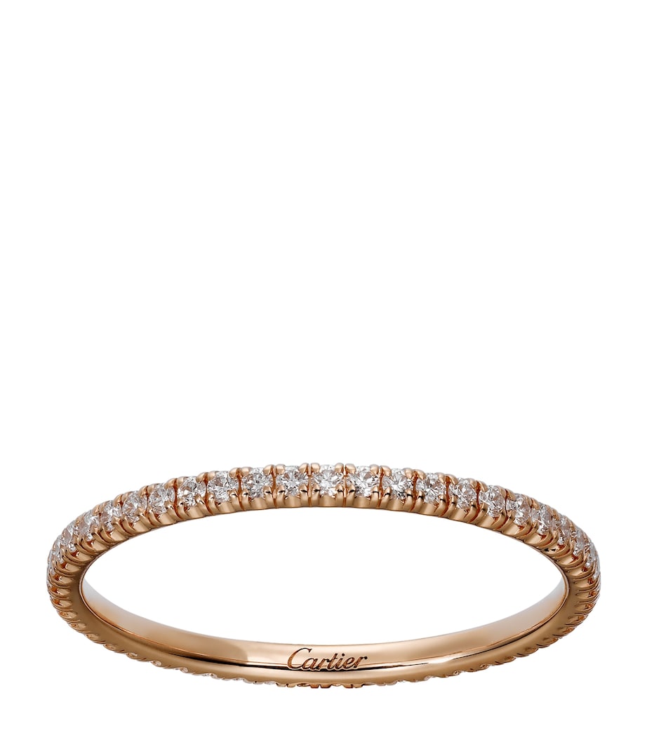 Cartier Rose Gold and Diamond Étincelle de Cartier Wedding Band Rose Gold Image 1