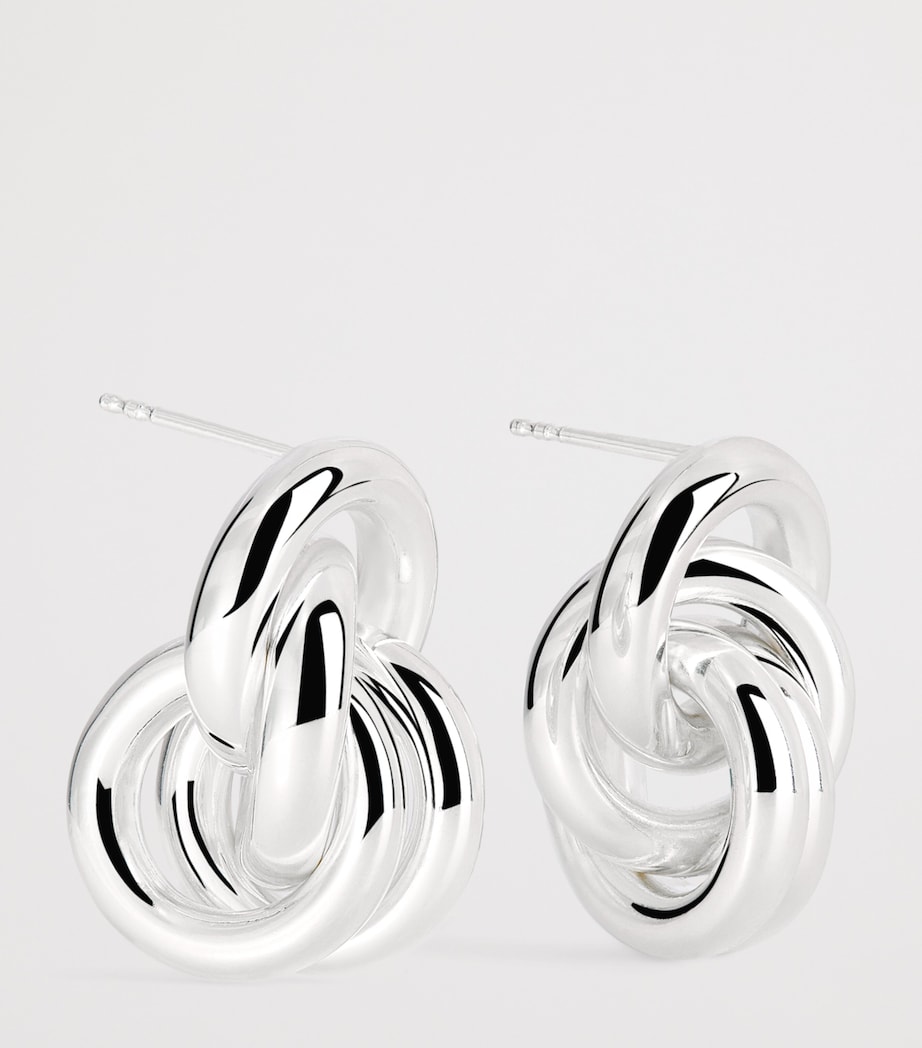 Sterling Silver The Vera Earrings SILVER Image 3