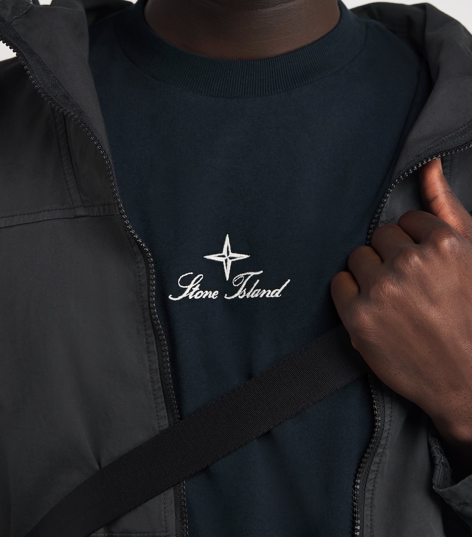 Cotton Logo T-Shirt V0020 Image 6
