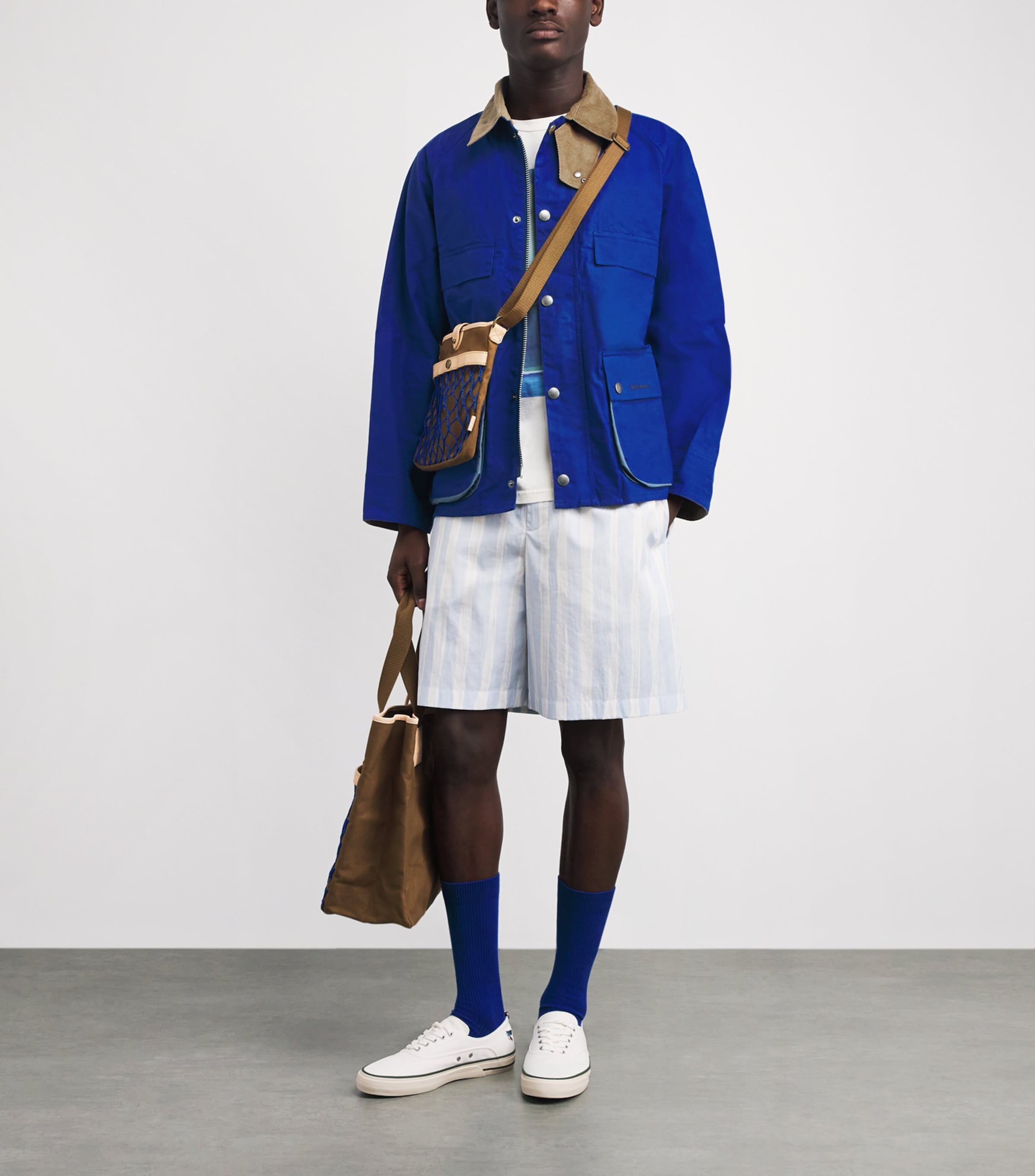 Barbour Mens x Paul Smith Sugarlump Bedale Casual Jacket Image 2