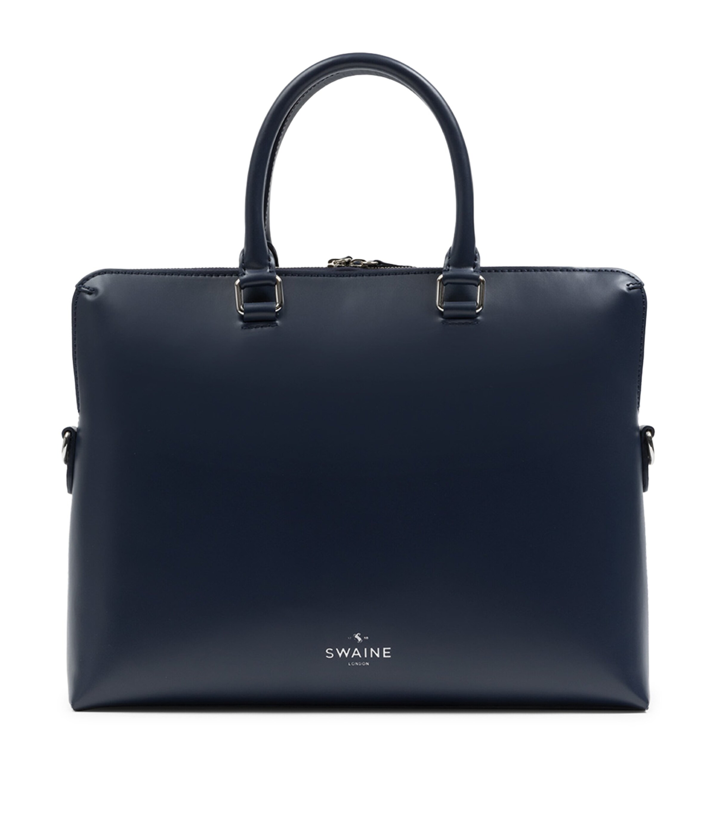 Swaine Leather Piccadilly Briefcase | Men Bags | Laptops & Briefcases