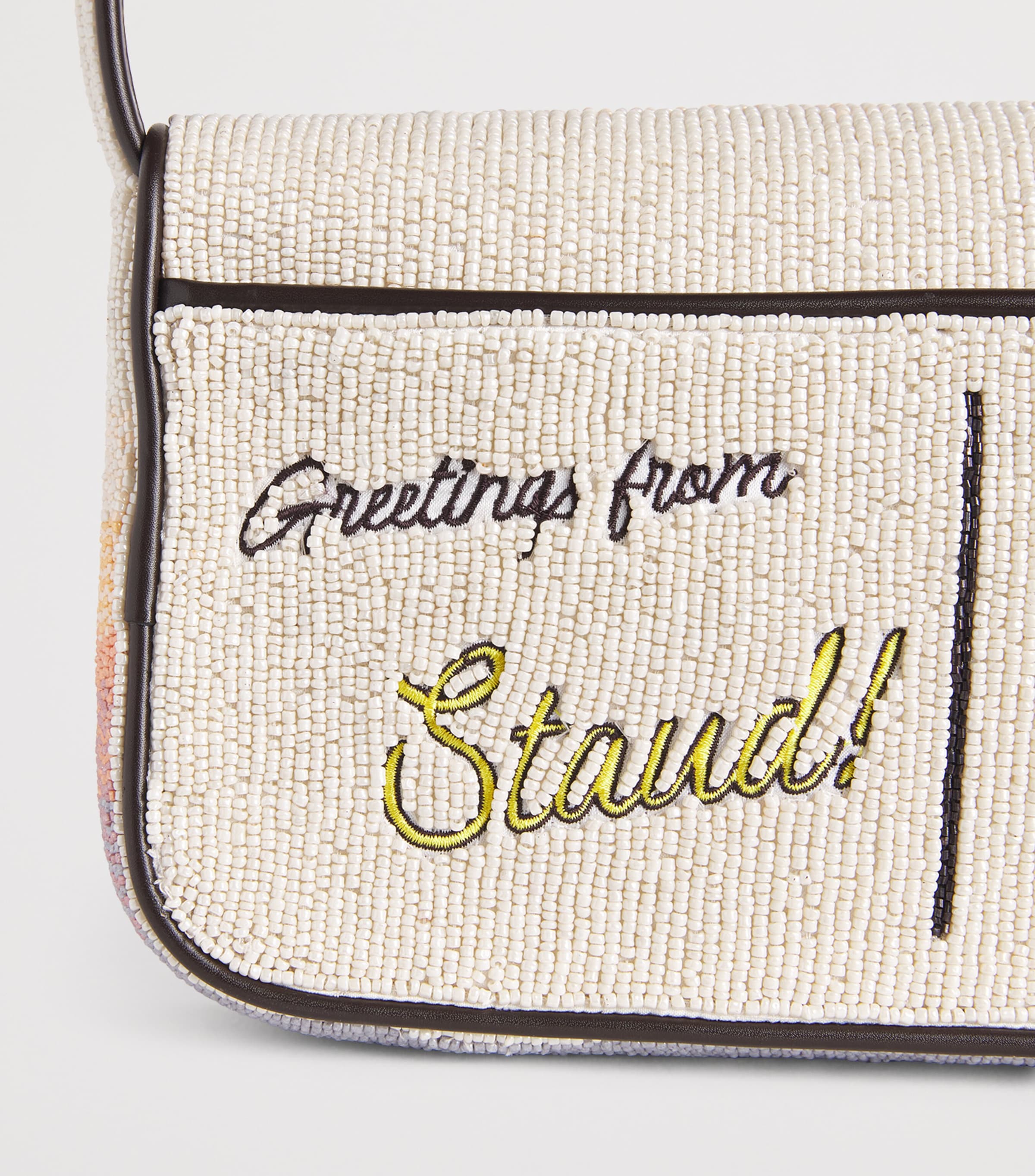 STAUD Beaded Postcard Tommy Shoulder Bag Smsn Snta Mnica Snst Image 6