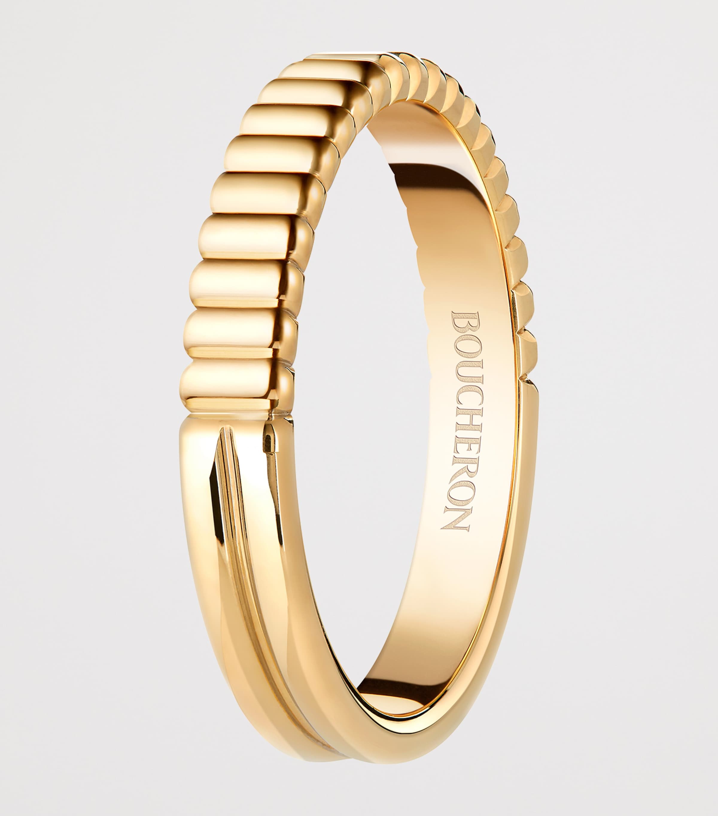 Boucheron Yellow Gold Quatre Radiant Edition Wedding Band Yellow Gold Image 2