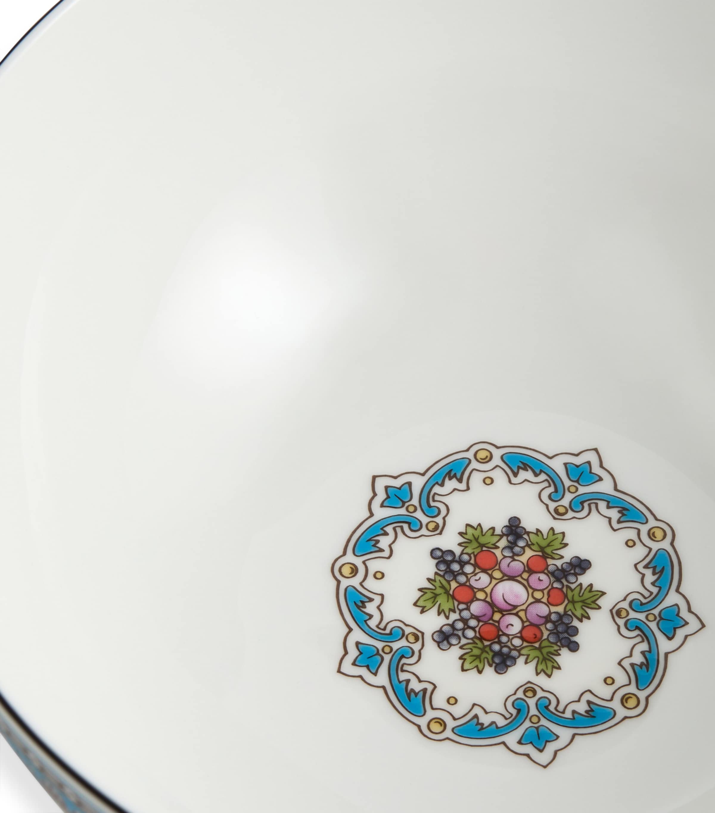Wedgwood Florentine Soup/Noodle Bowl (20cm) Turquoise Image 5