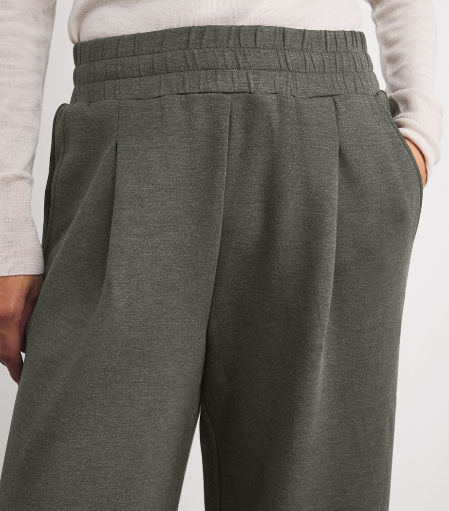The Extra Wide Leg Trousers OLIVE MARL Image 6