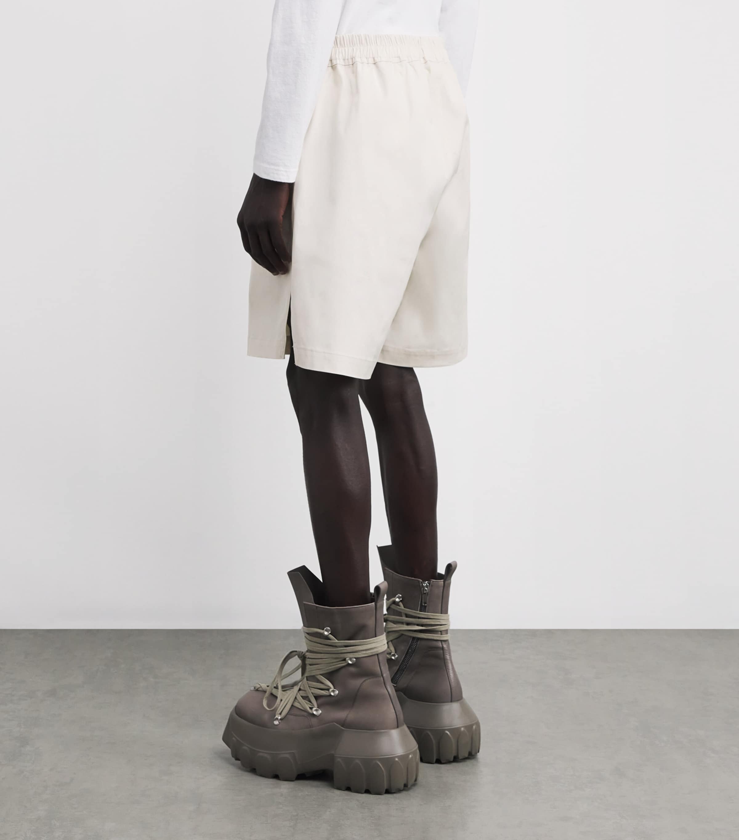 Stretch-Cotton Drawstring Shorts 41/DINGE Image 3