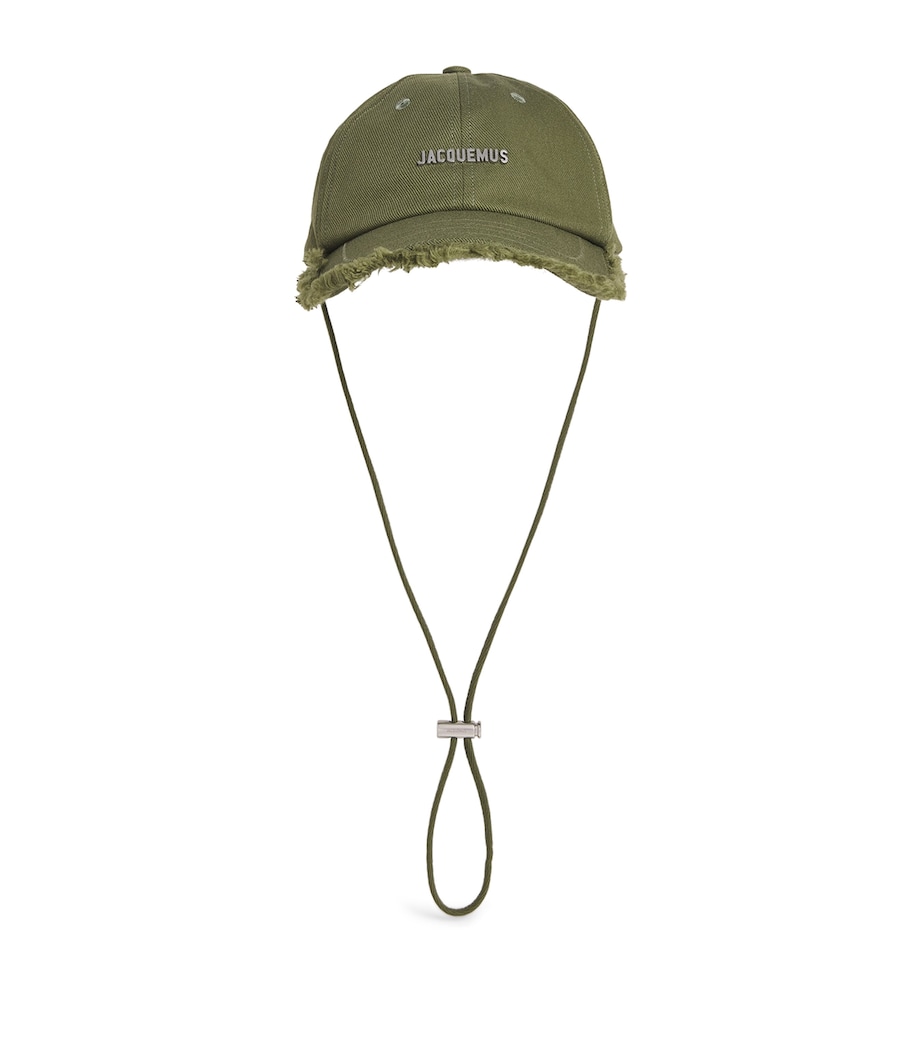 Cotton La Casquette Cap 560-KHAKI Image 1