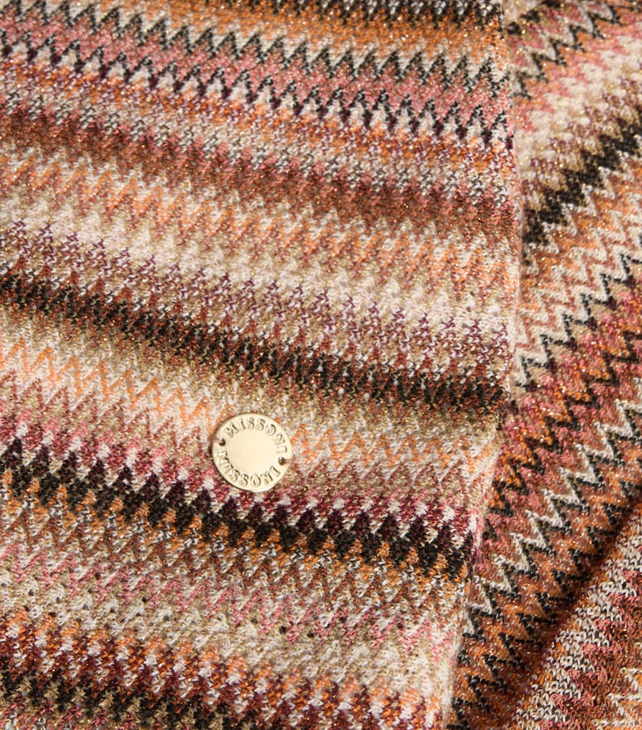 Zigzag T-Shirt and Trouser Set (4-14 Years) 109MCBEIGE/MULTI Image 2