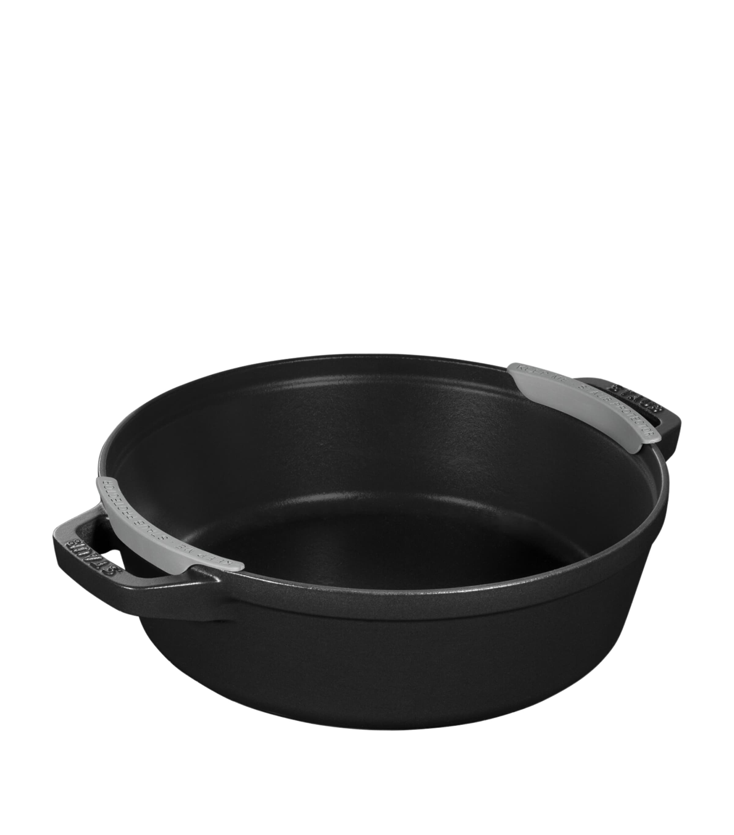 Staub 3-Piece Round Stackable Cocotte Set Black Image 5