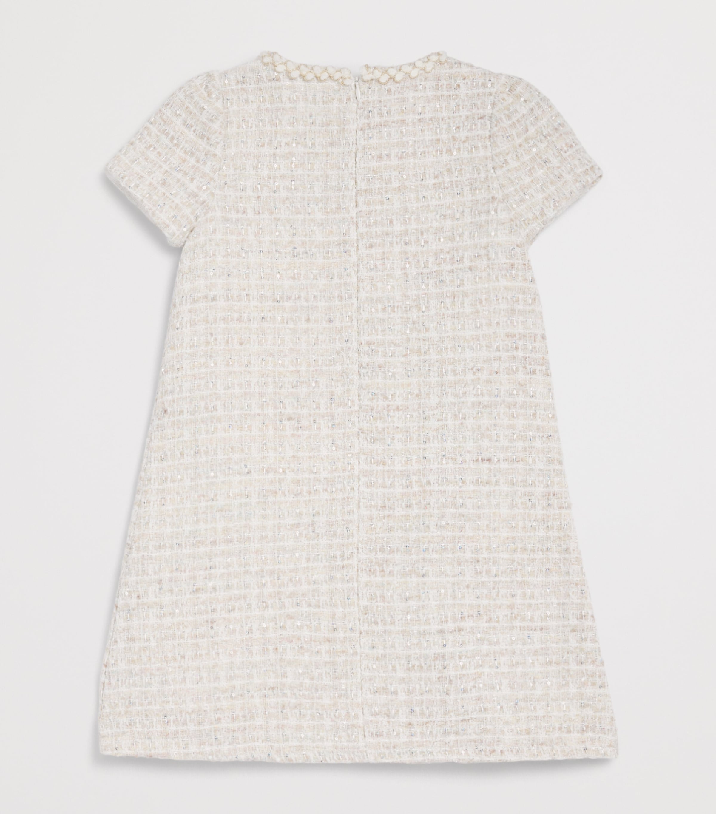 Patachou Tweed Sequinned Dress (2-14 Years) Twd Image 2