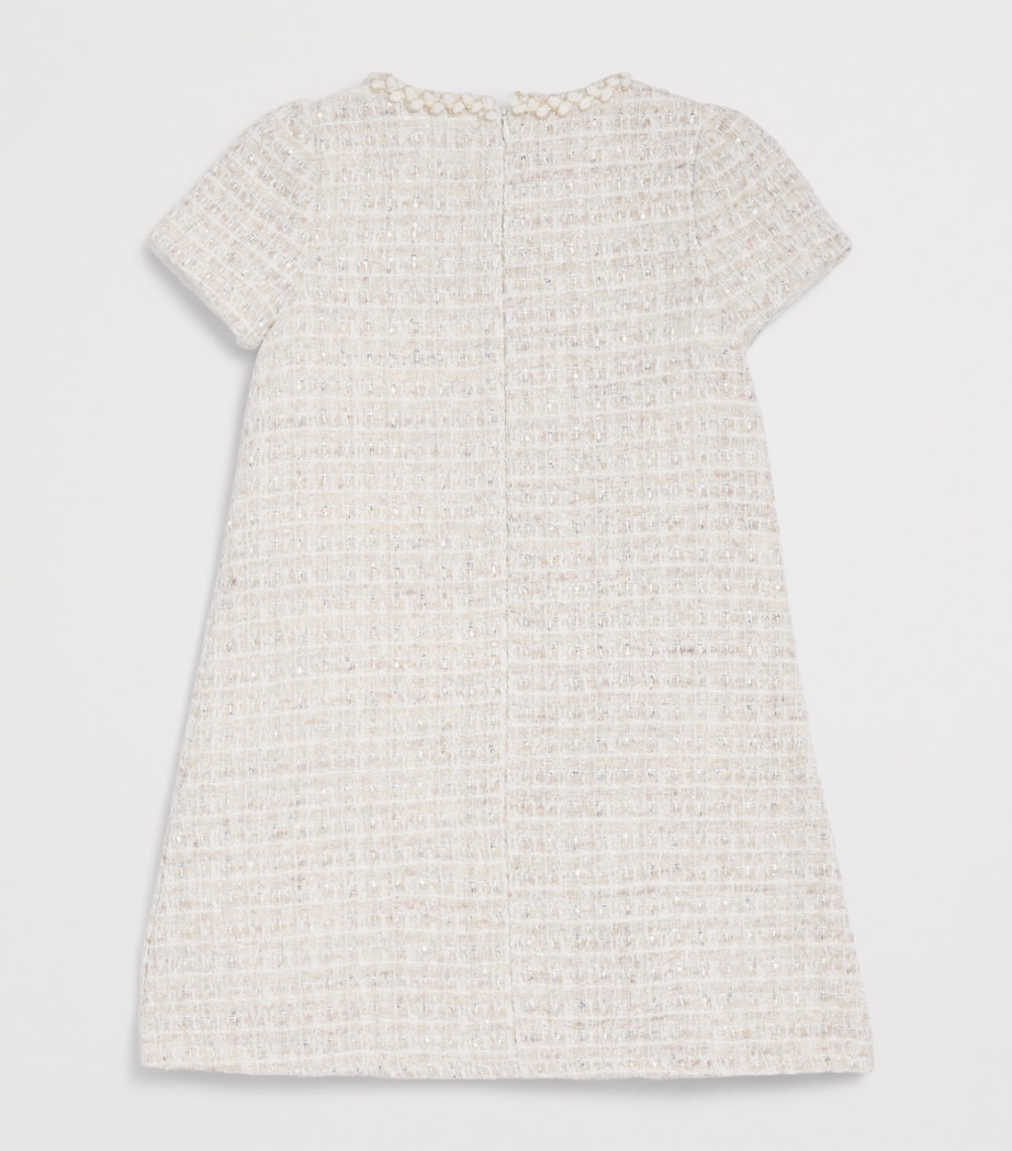 Patachou Tweed Sequinned Dress (2-14 Years) Twd Image 2