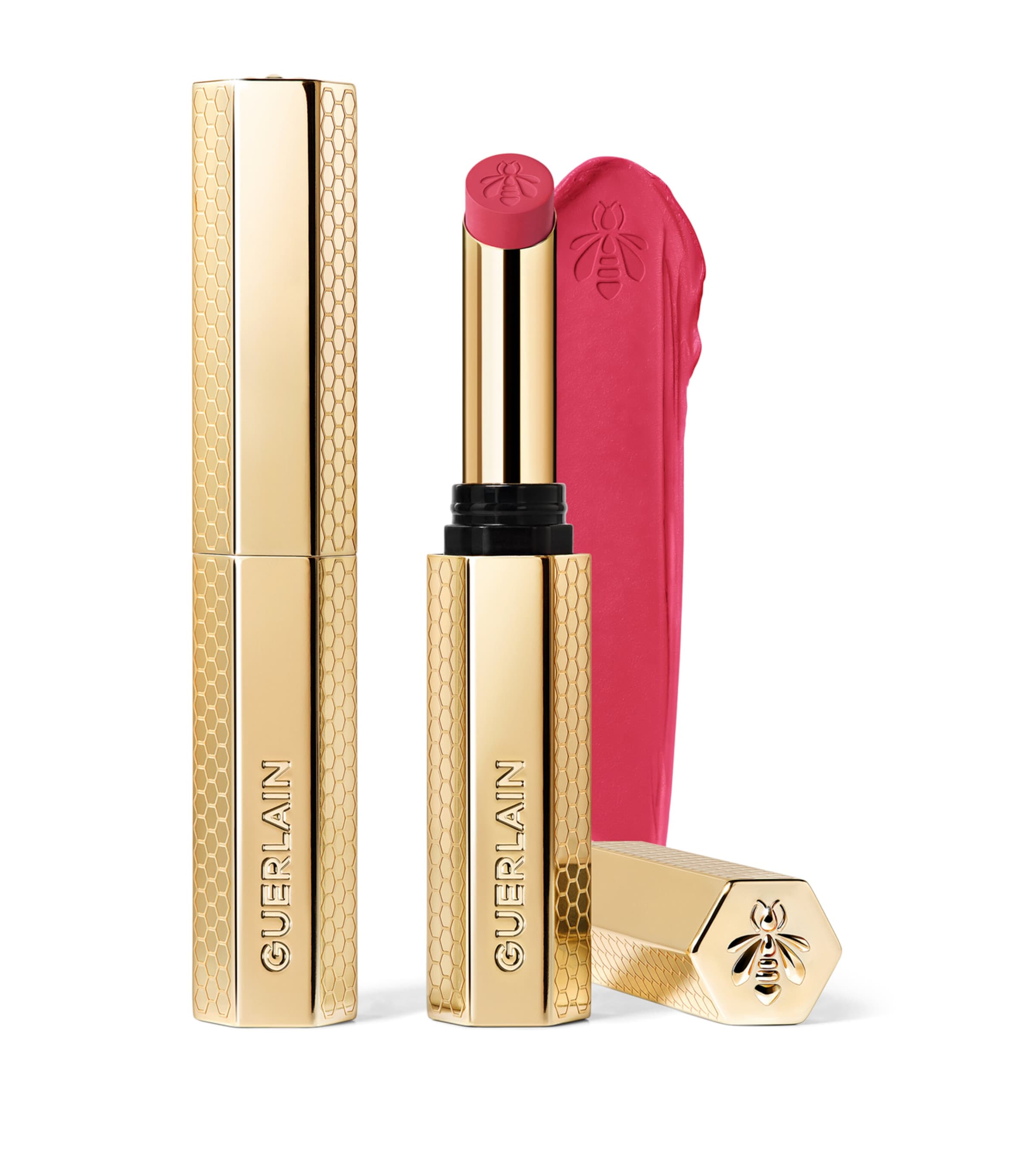 Guerlain KissKiss Honey-Infused Intense Lipstick Sweet Cosmos Image 1