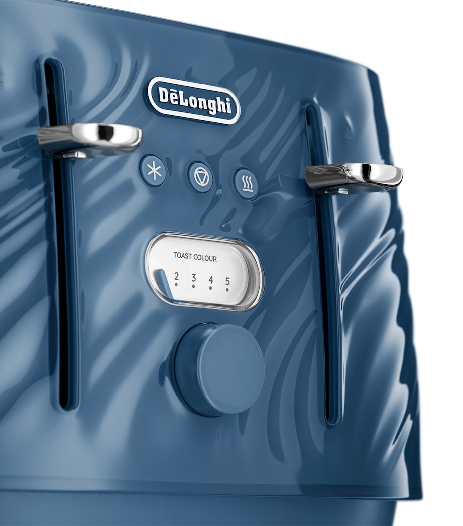 De'Longhi Ballerina Seta Toaster Silky Blue Image 2