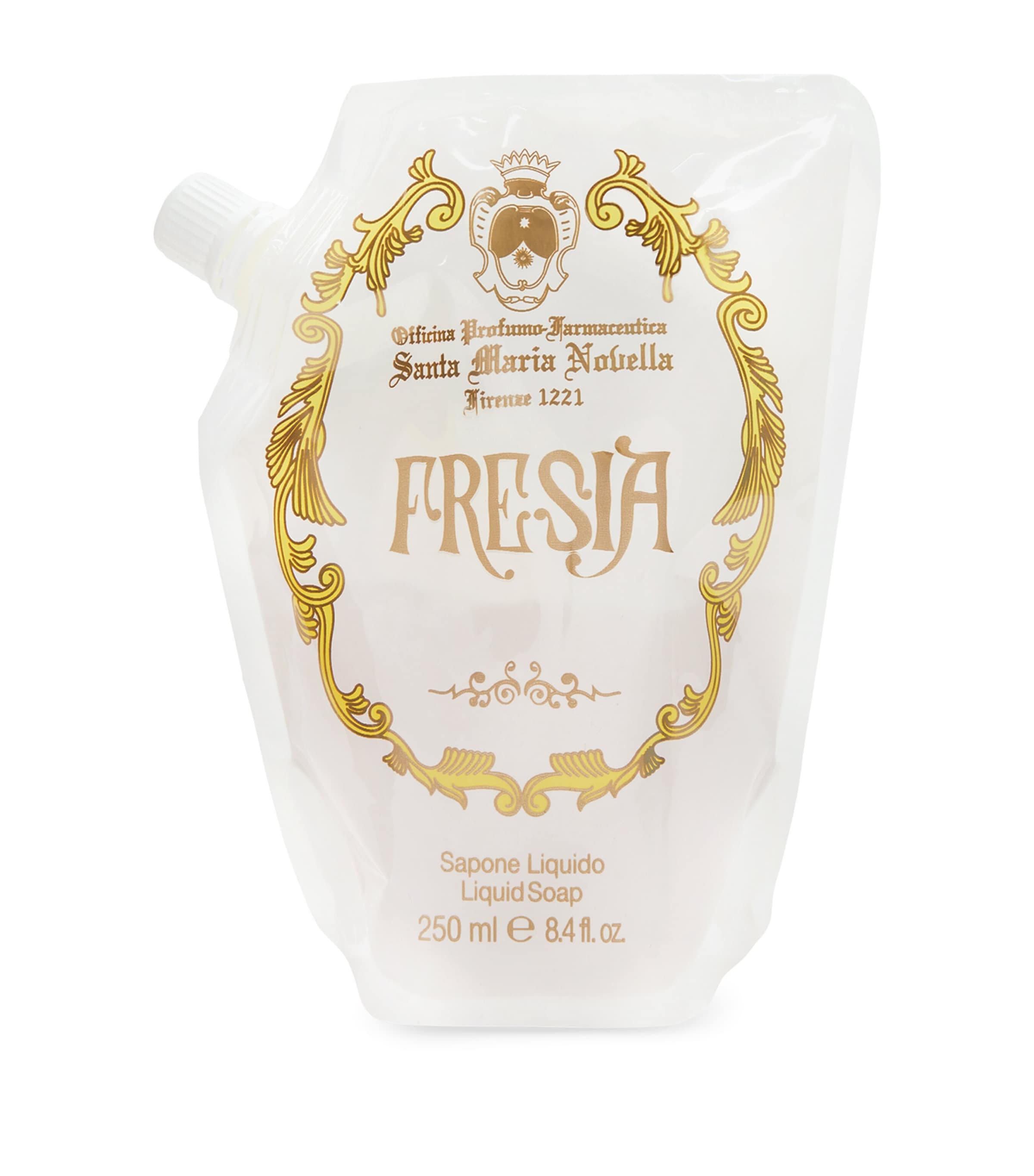 SANTA MARIA NOVELLA Sapone Liquido Fresia Liquid Hand Soap (250ml) - Refill Image 1