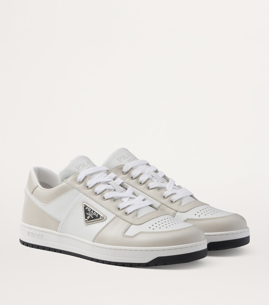 Prada Leather Downtown Sneakers Image 3
