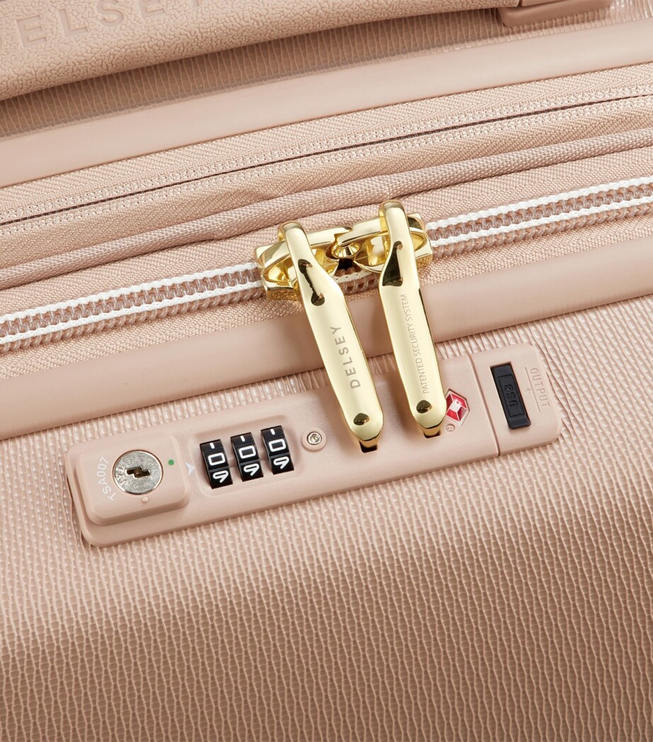 Delsey Chatelet Air 2.0 Hard Cabin Suitcase (55cm) Beige Rose Image 7