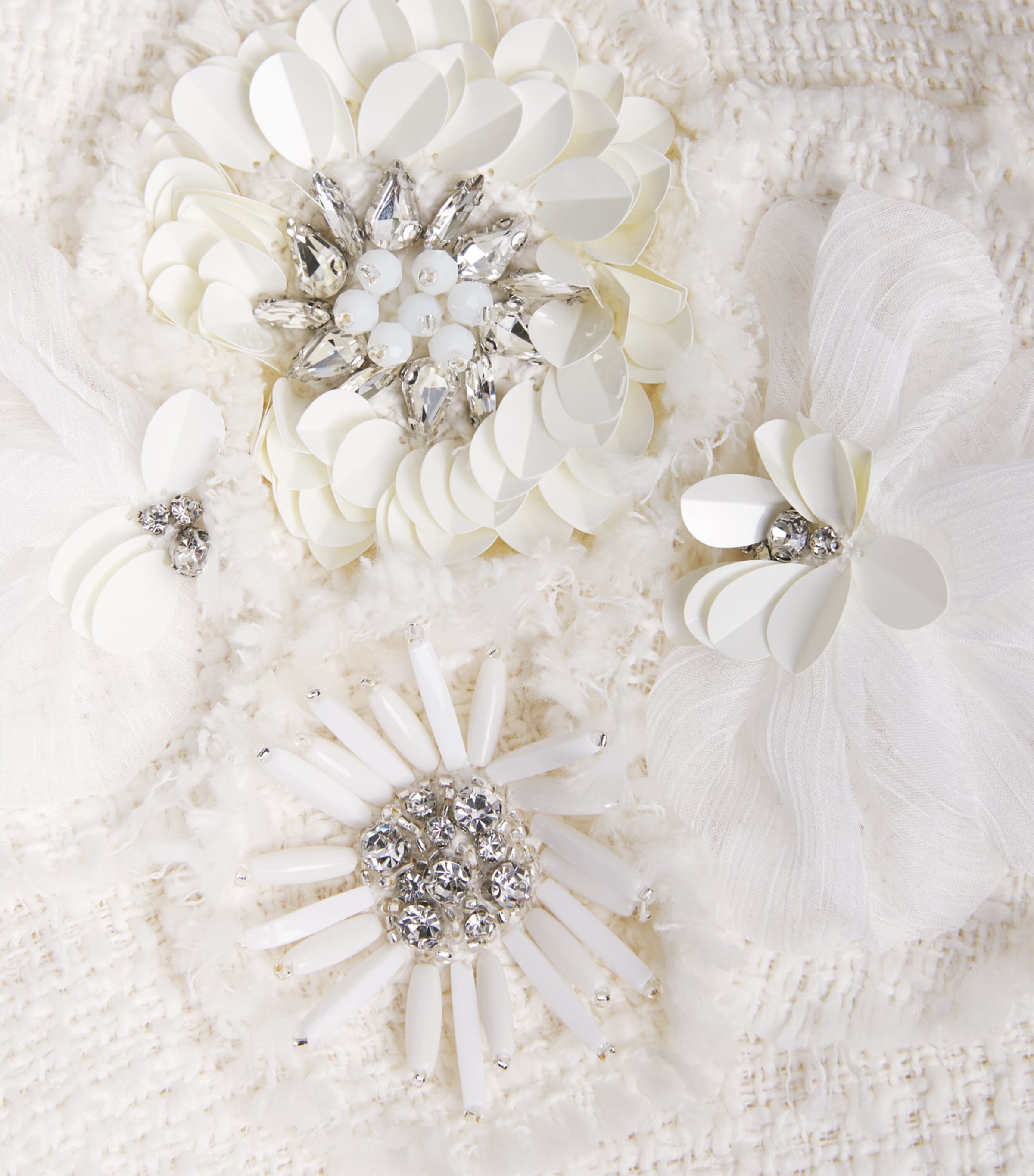 Cotton Henriette Midi Skirt GARDENIA Image 5