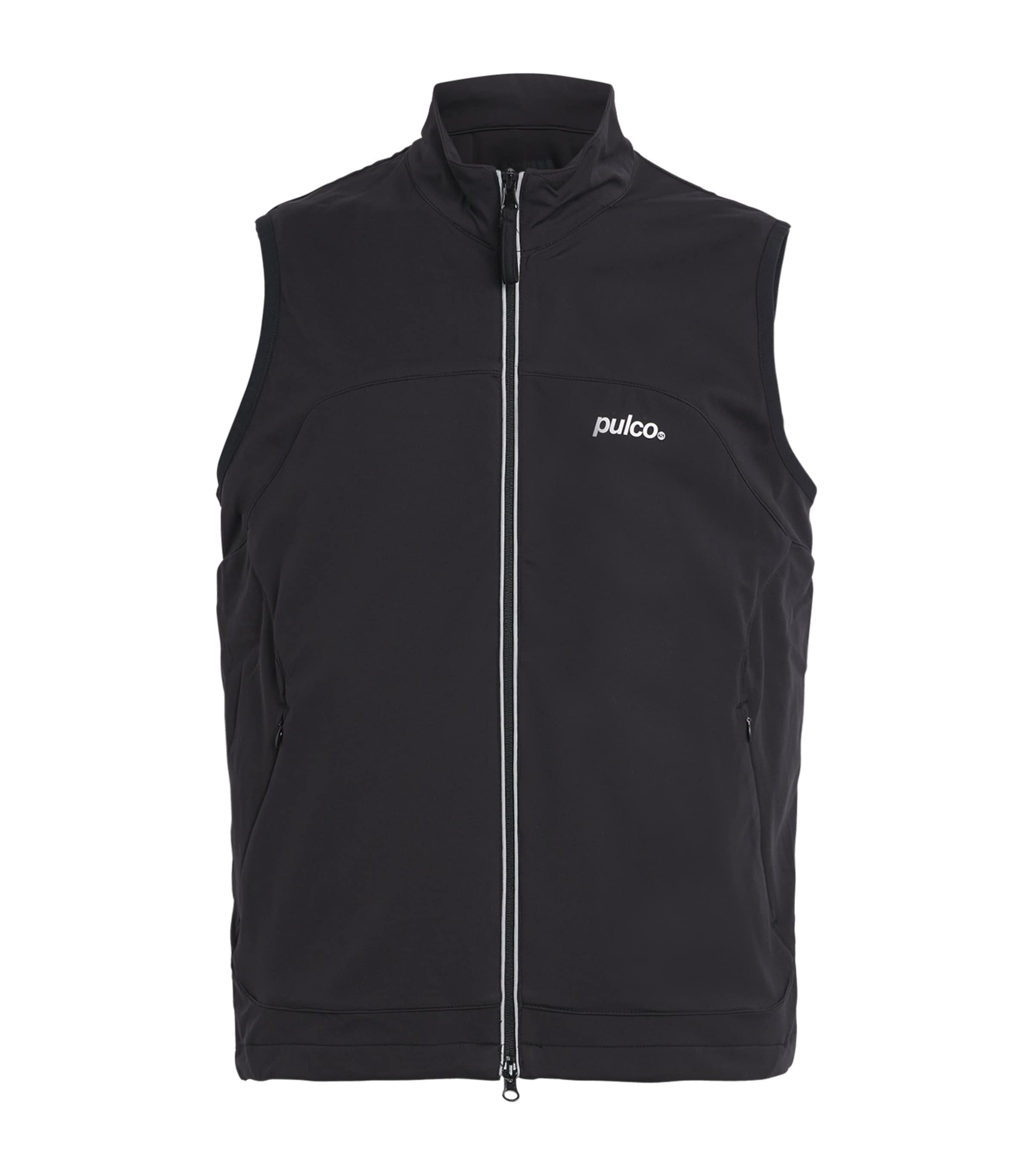 Pulco Studios Ripstop Vent Gilet In Black