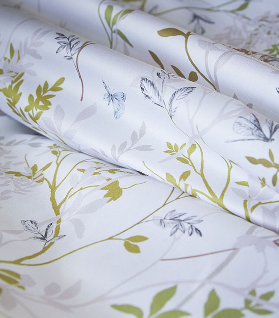 Alexandre Turpault Jardin Des Sens King Duvet Cover (230cm x 220cm) Ermine Image 4