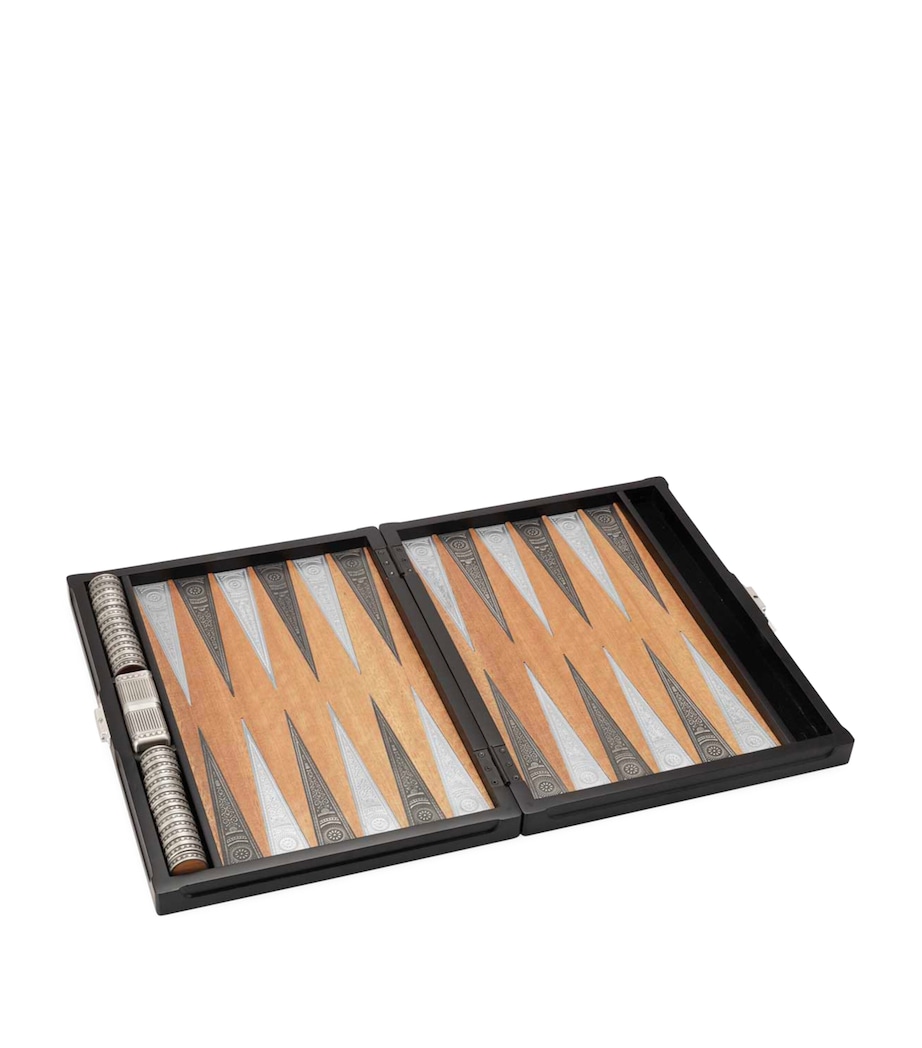 Ace Backgammon Set BLACK Image 2