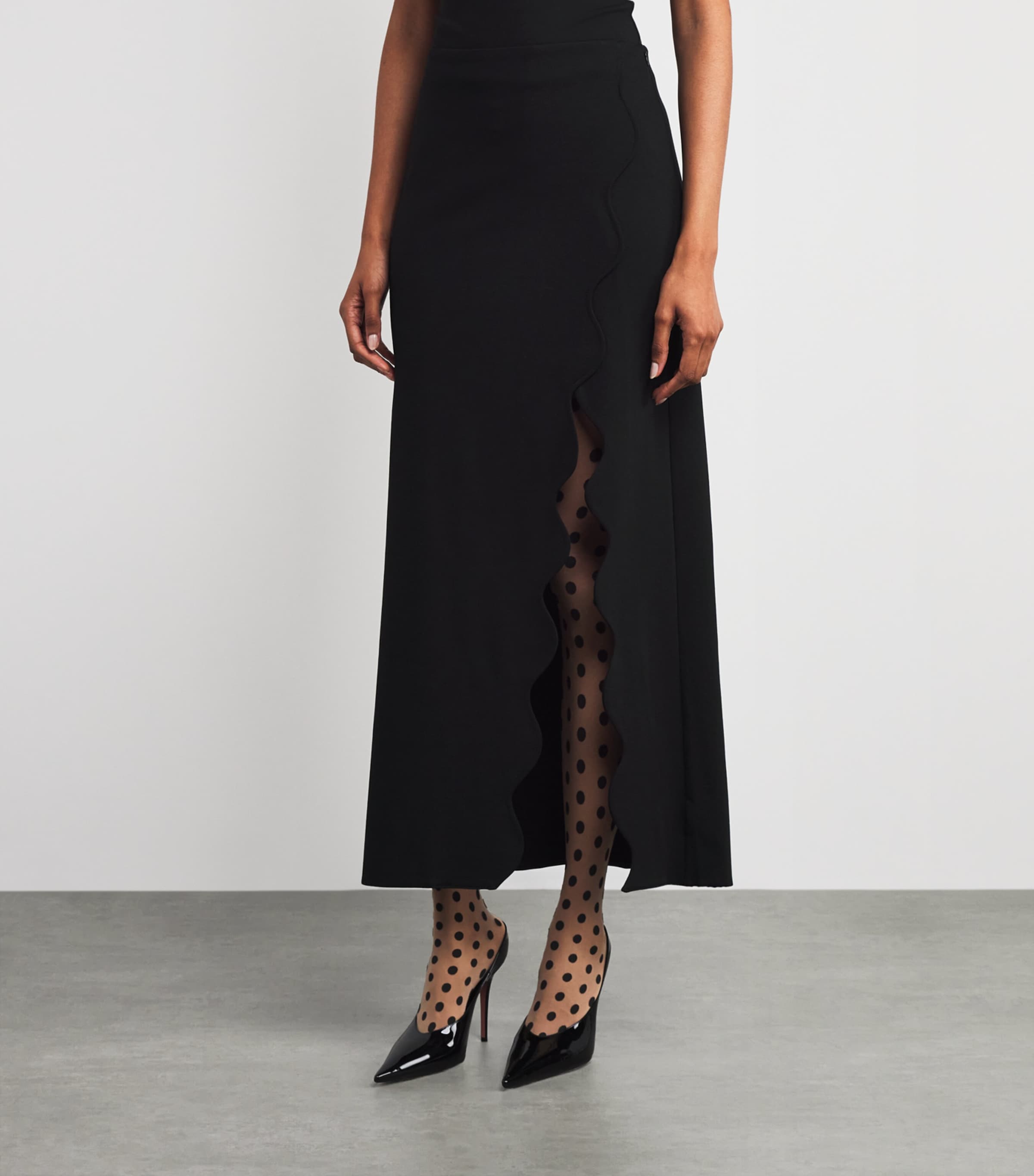 Ariel Maxi Skirt BLACK Image 3