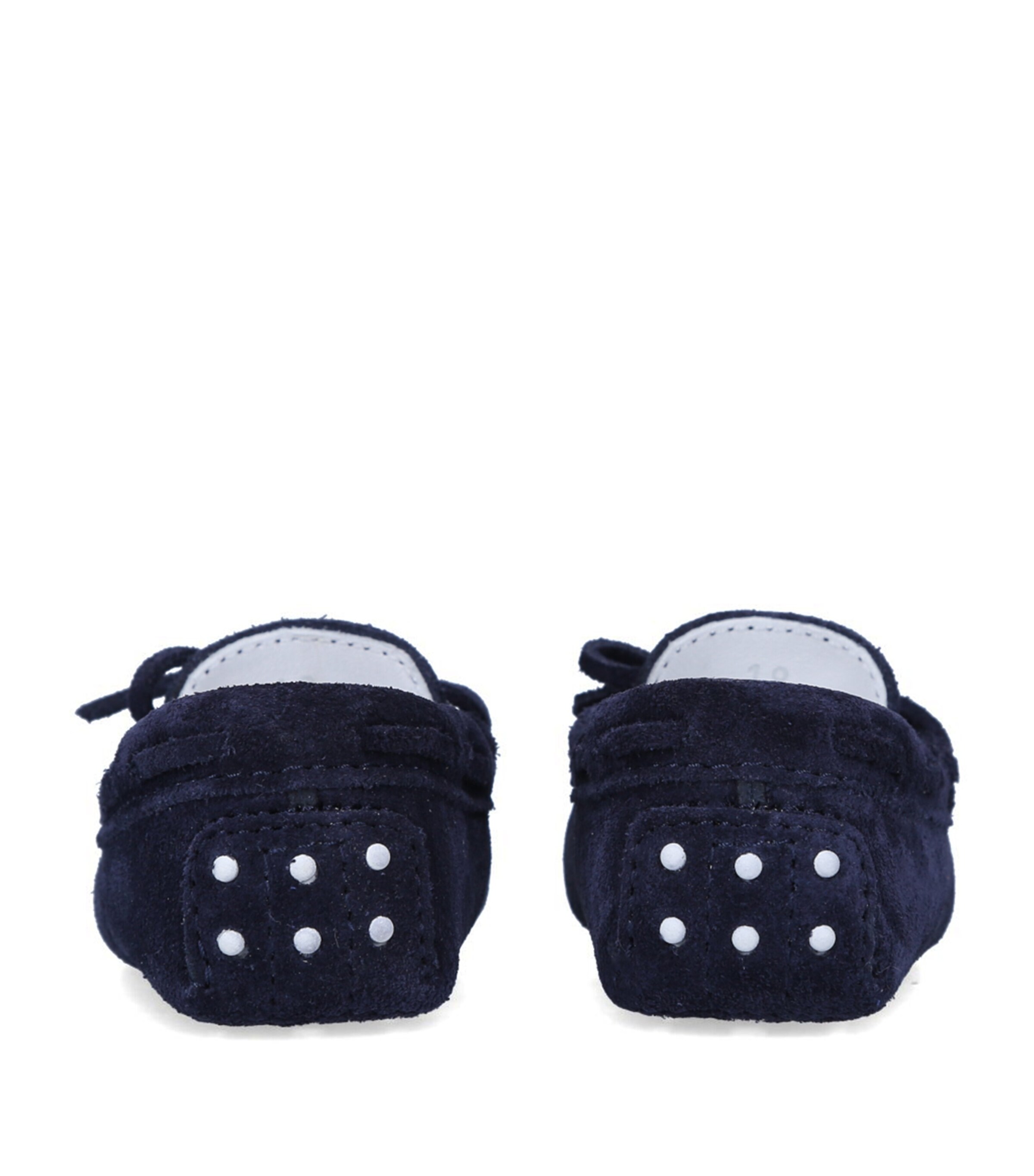 Tod's Suede Gommini Loafers Navy Image 2