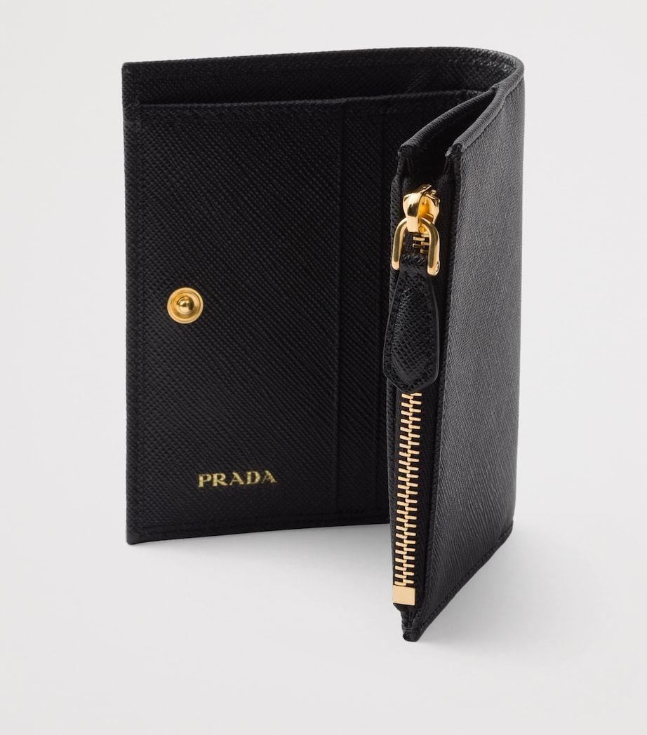 Small Saffiano Leather Wallet F0002 Image 4