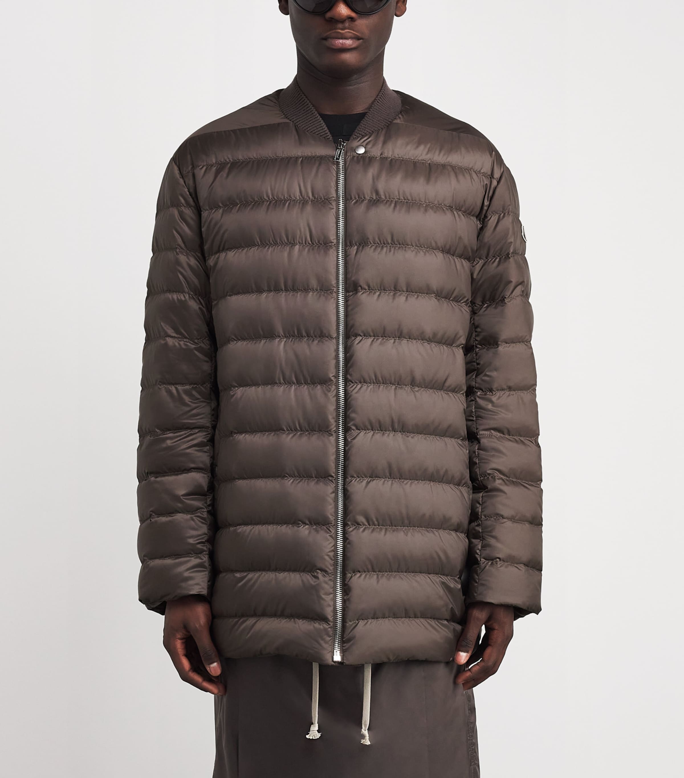 x Moncler Down Padded Flight Jacket 828 - DARK DUST Image 3