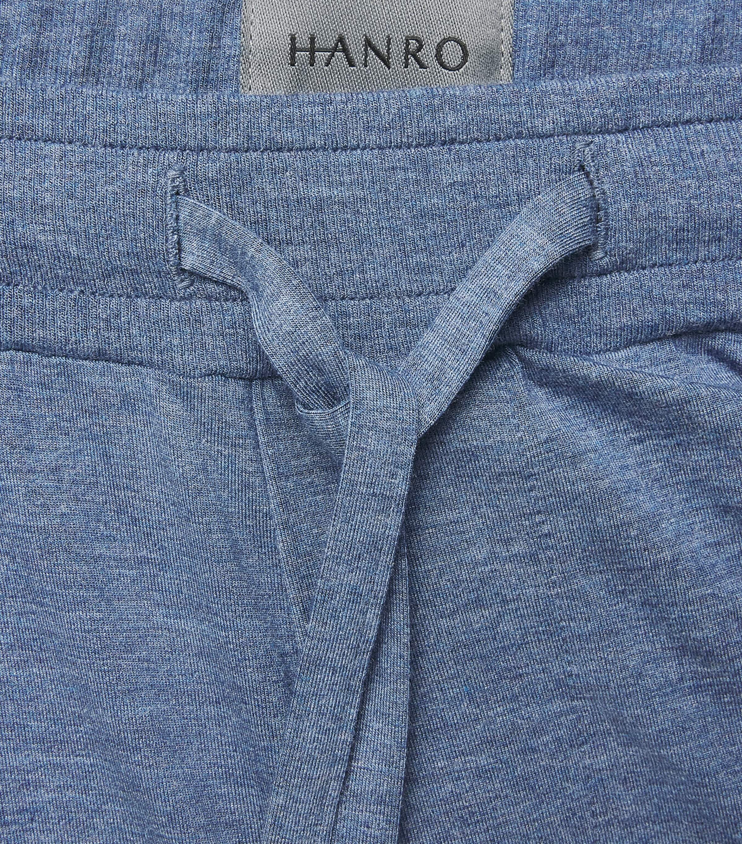 Hanro Mens Casual Pyjama Bottoms Tanzanite Image 6
