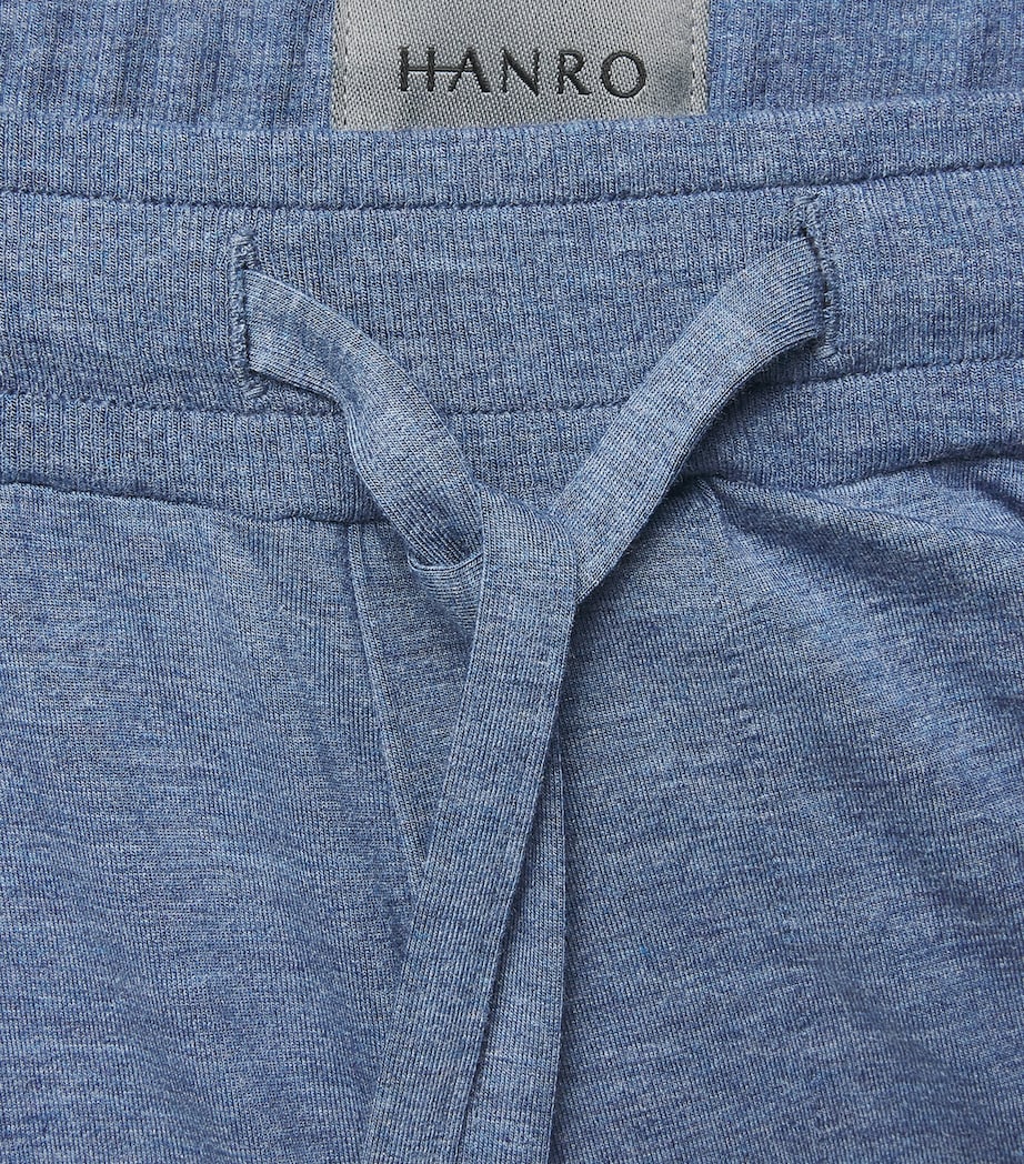 Hanro Mens Casual Pyjama Bottoms Tanzanite Image 6
